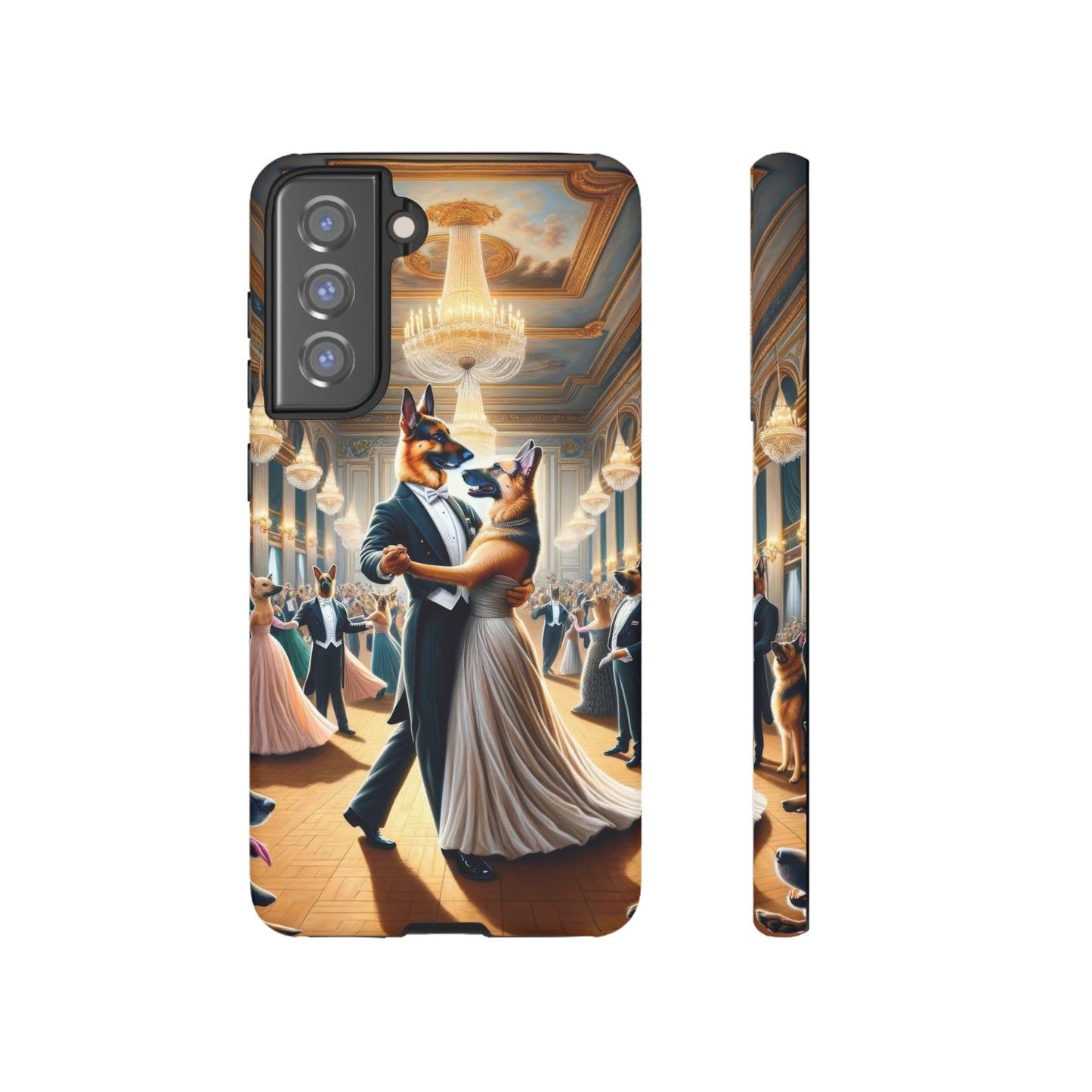 Dancing German Shepherds Tough Phone Case