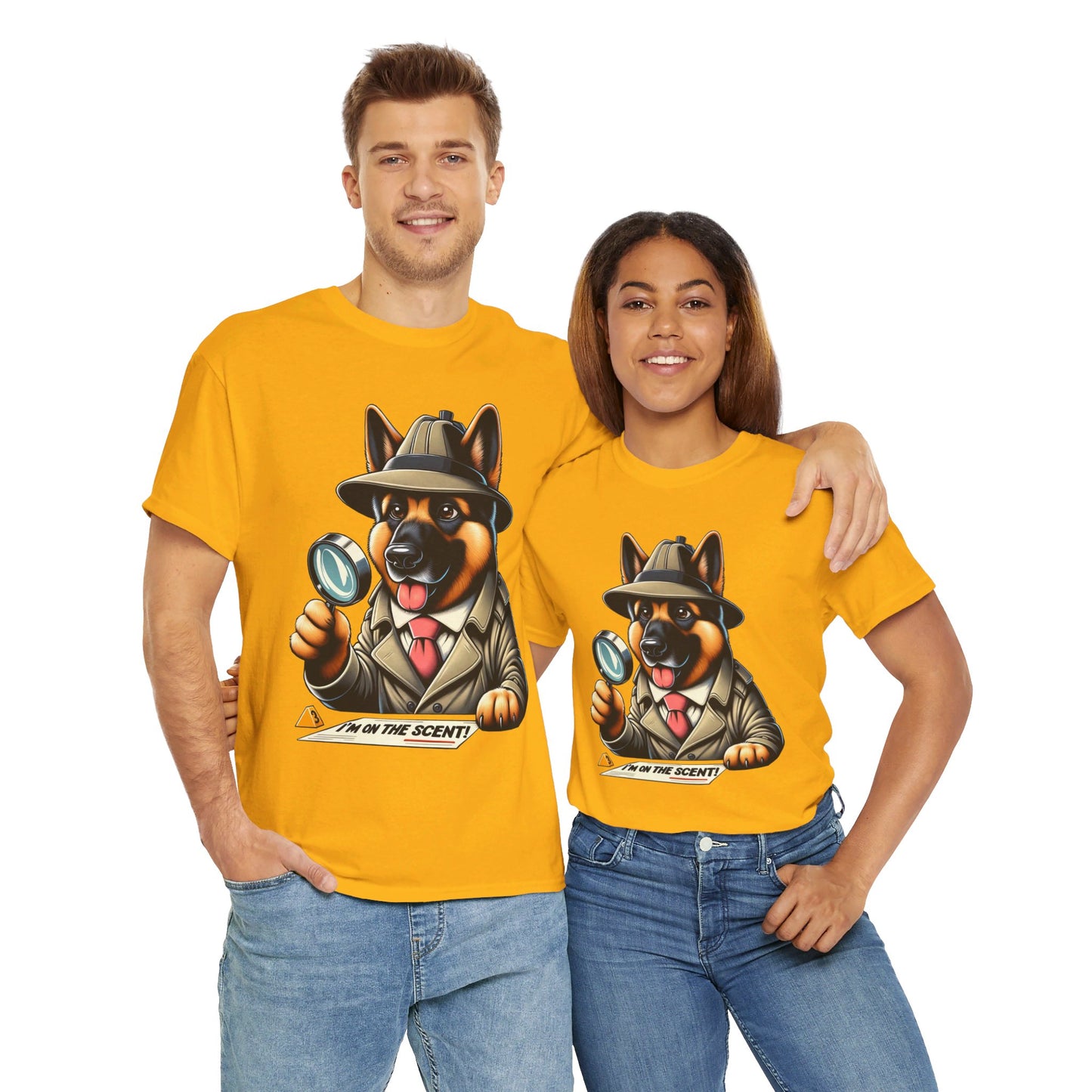 I'm on the Scent T-Shirt (13 colors) (German Shepherd)