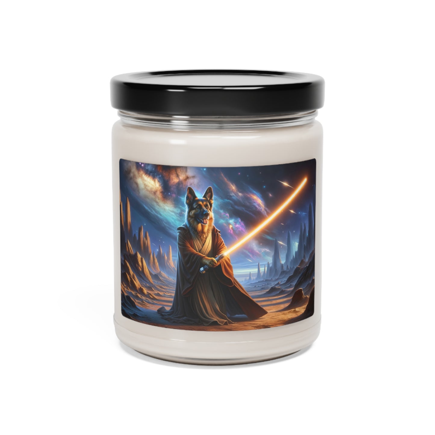 German Shepherd Dog Wars Scented Soy Candle, 9oz