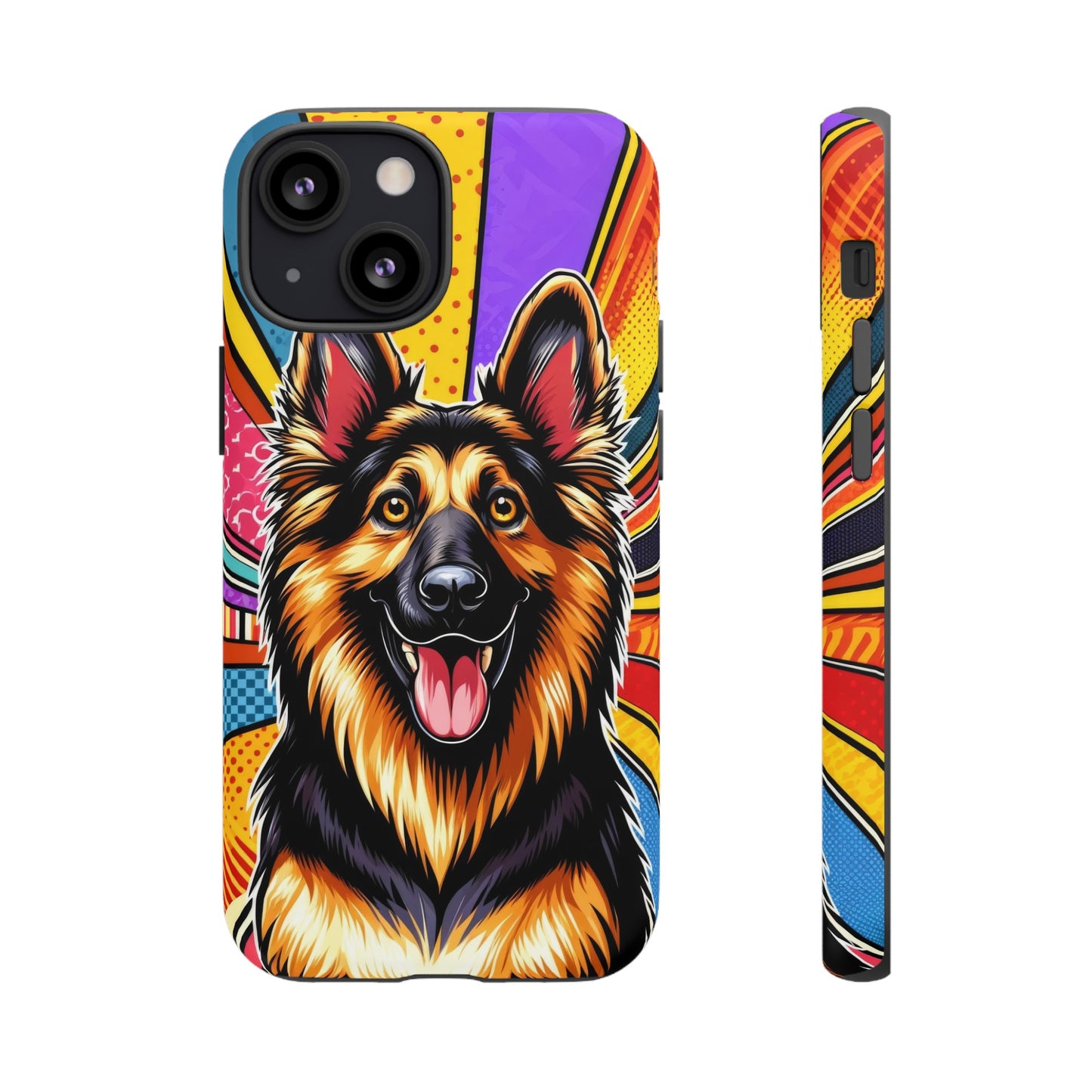 Anime style German Shepherd Phone Case