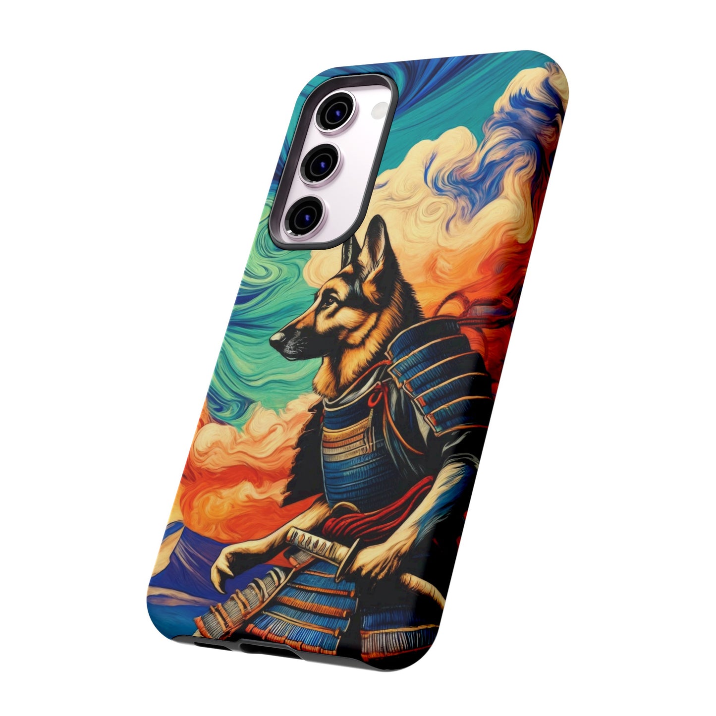 Samurai German Shepherd Phone Case