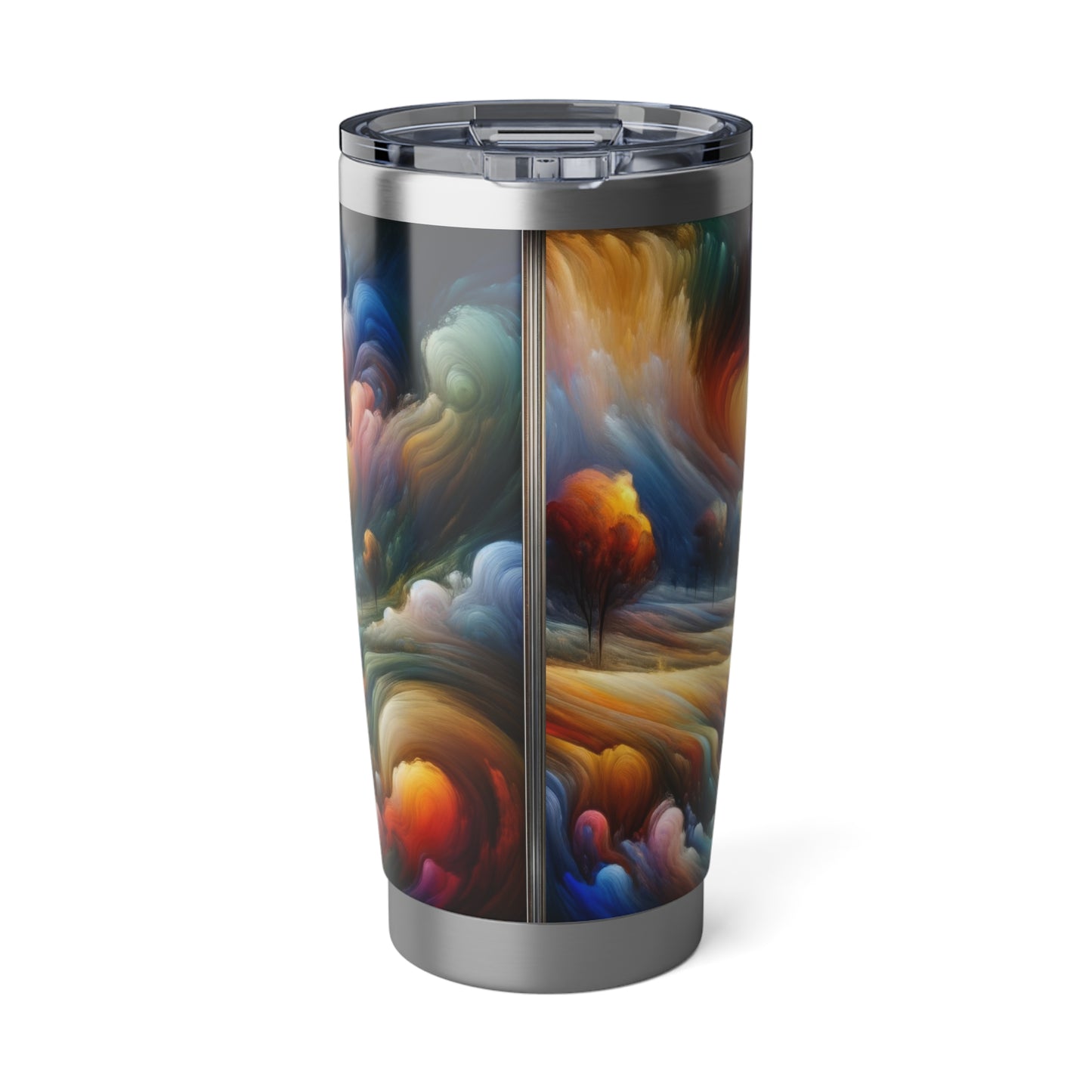 German Shepherd in an impressionist and surreal landscape 20oz Tumbler