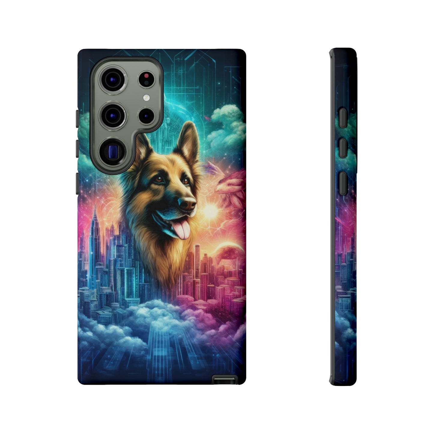 Dreamy fantasy German Shepherd Phone Case