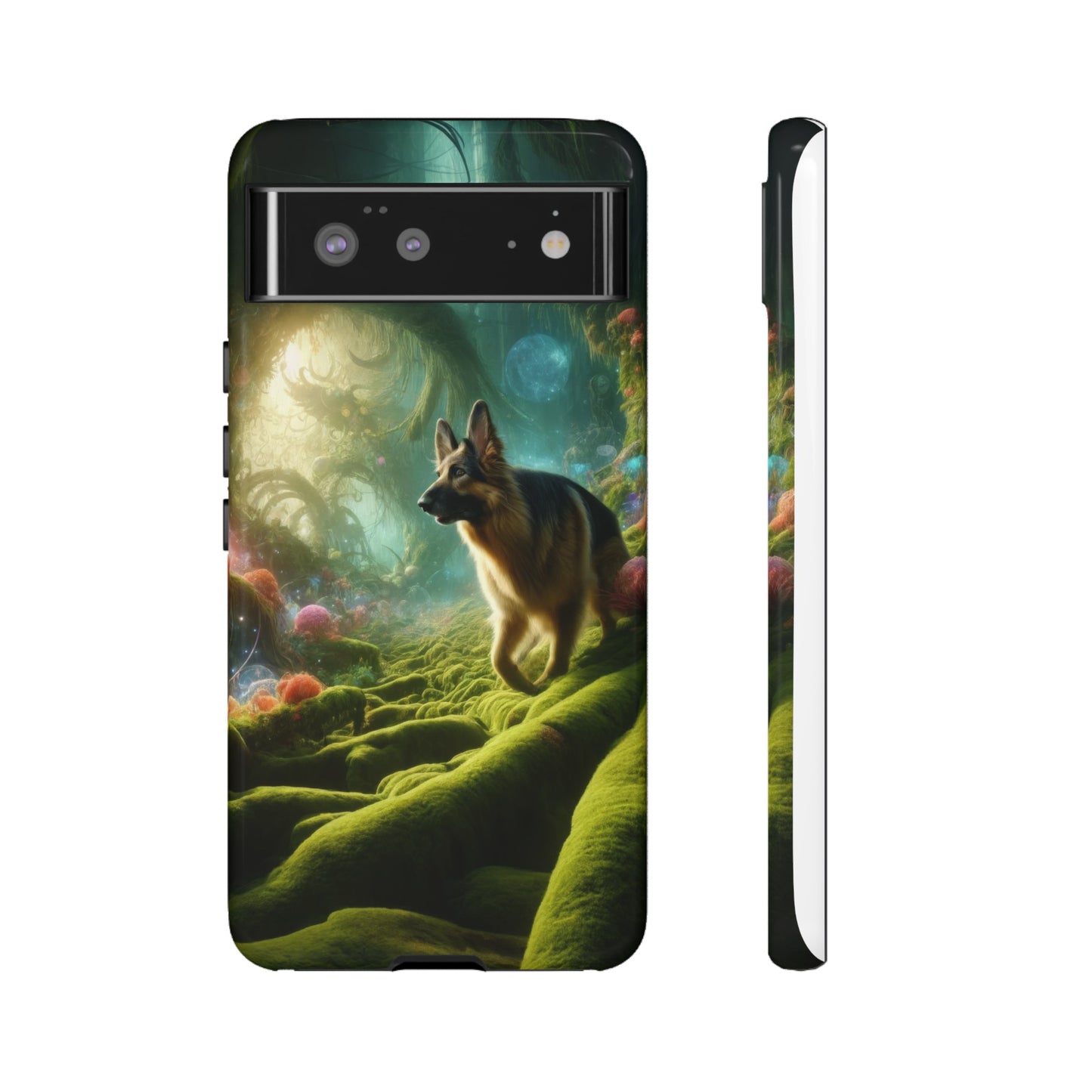 Sci-fi fantasy German Shepherd Phone Case