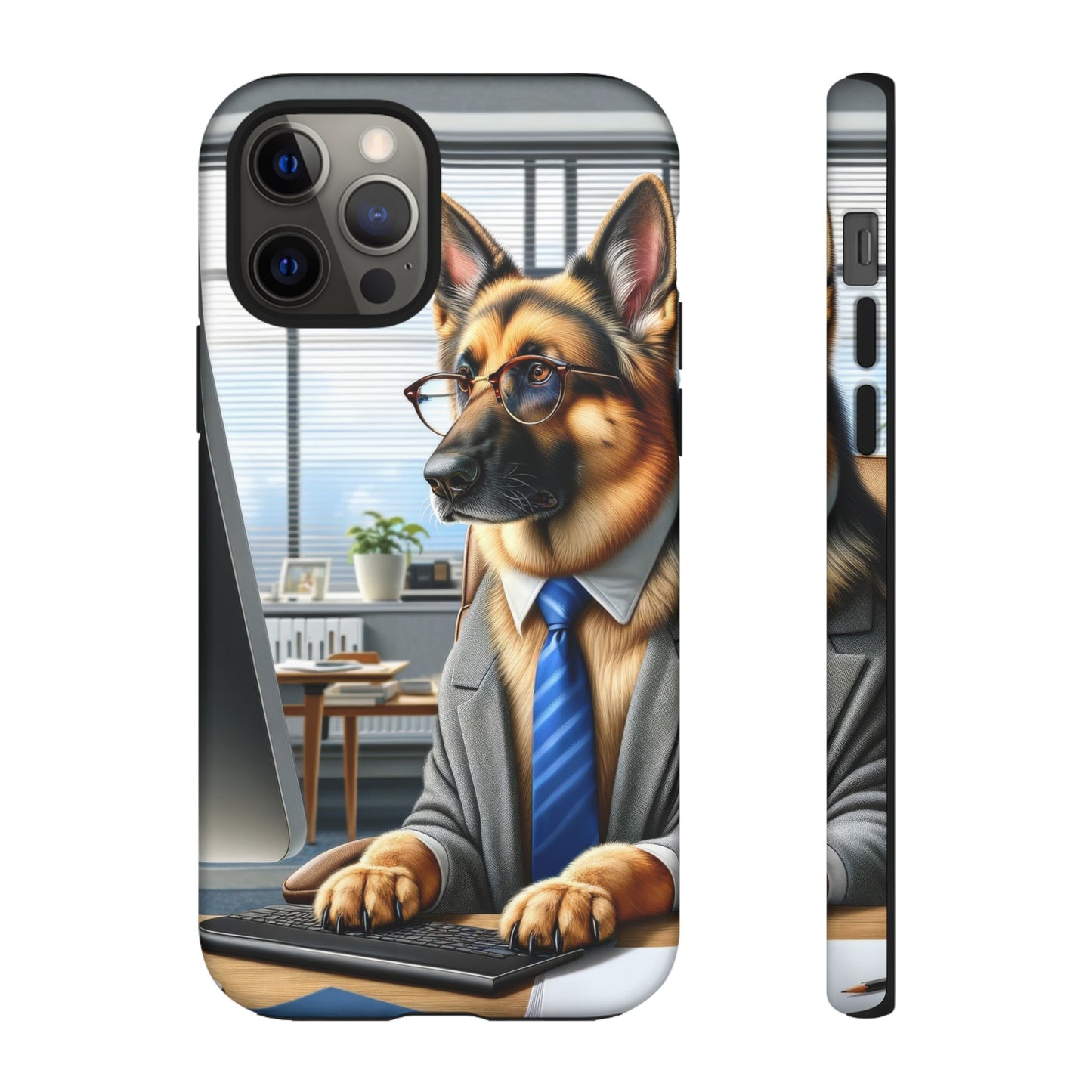 German Shepherd Working Tough Phone Case