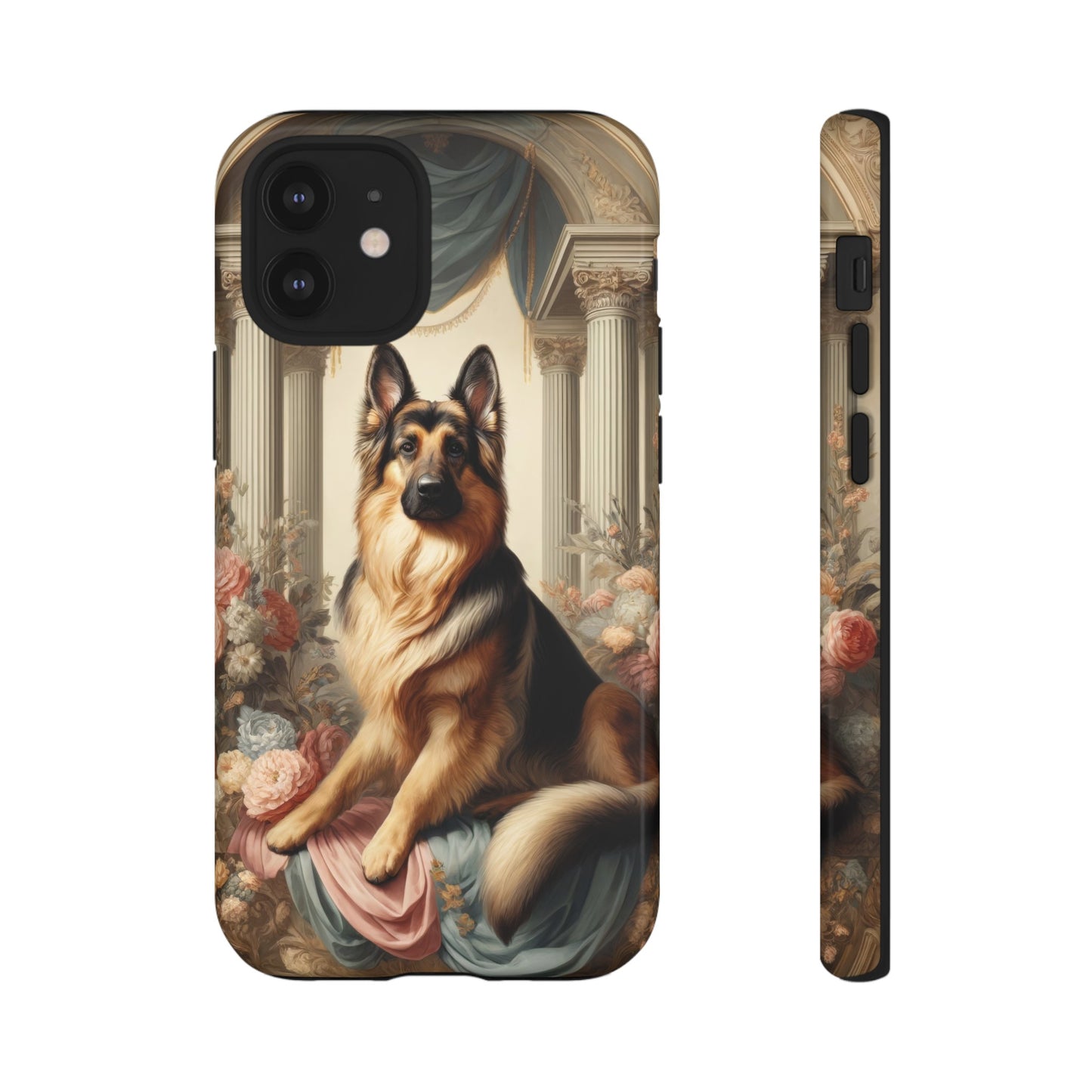 Neo-classical German Shepherd Phone Case