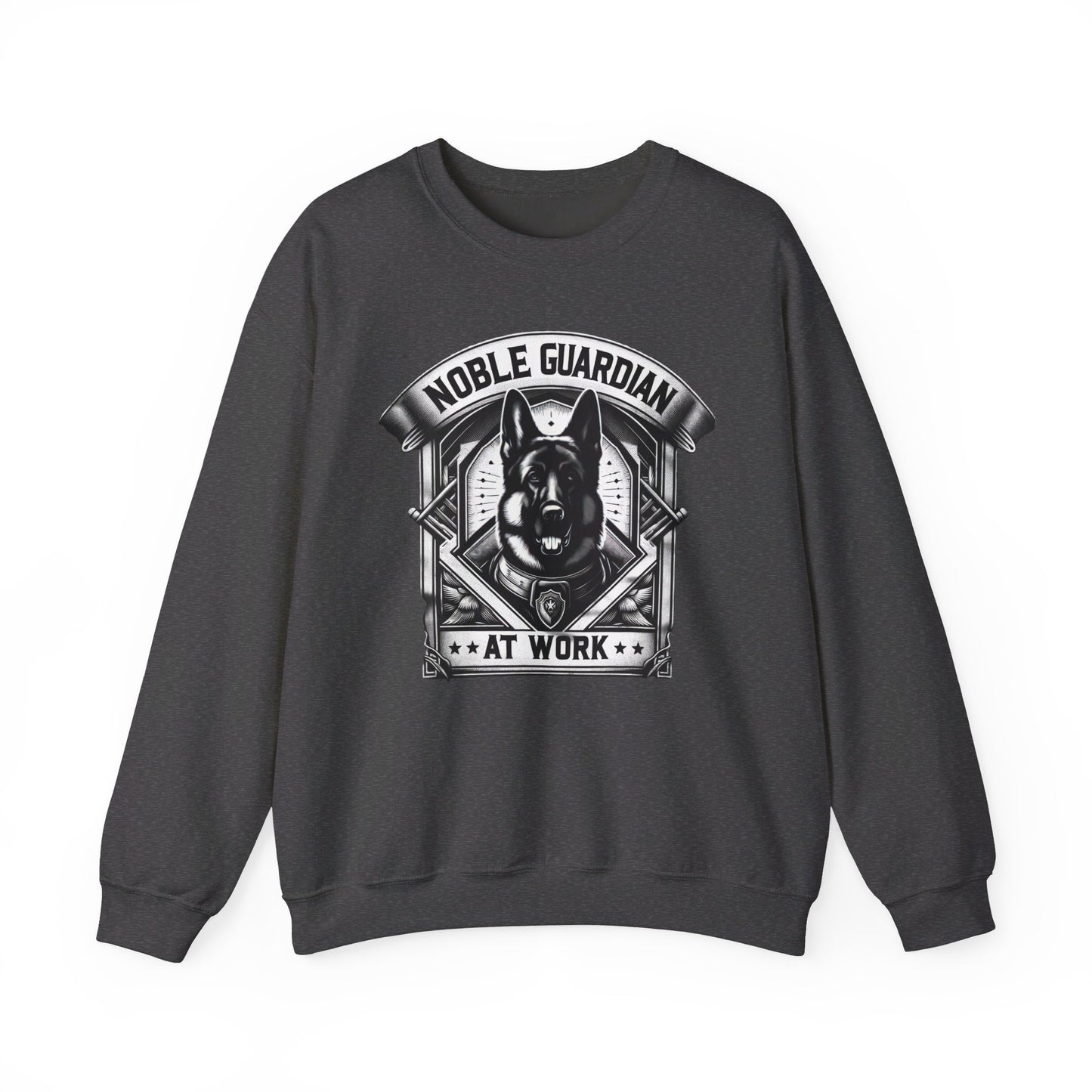 Noble Guardian At Work Sweatshirt (10 colors) (German Shepherd)