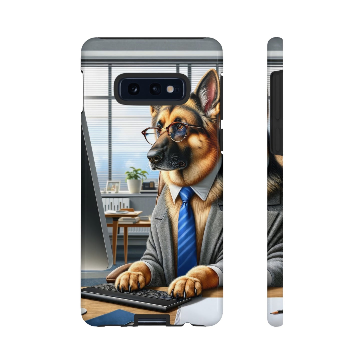 German Shepherd Working Tough Phone Case