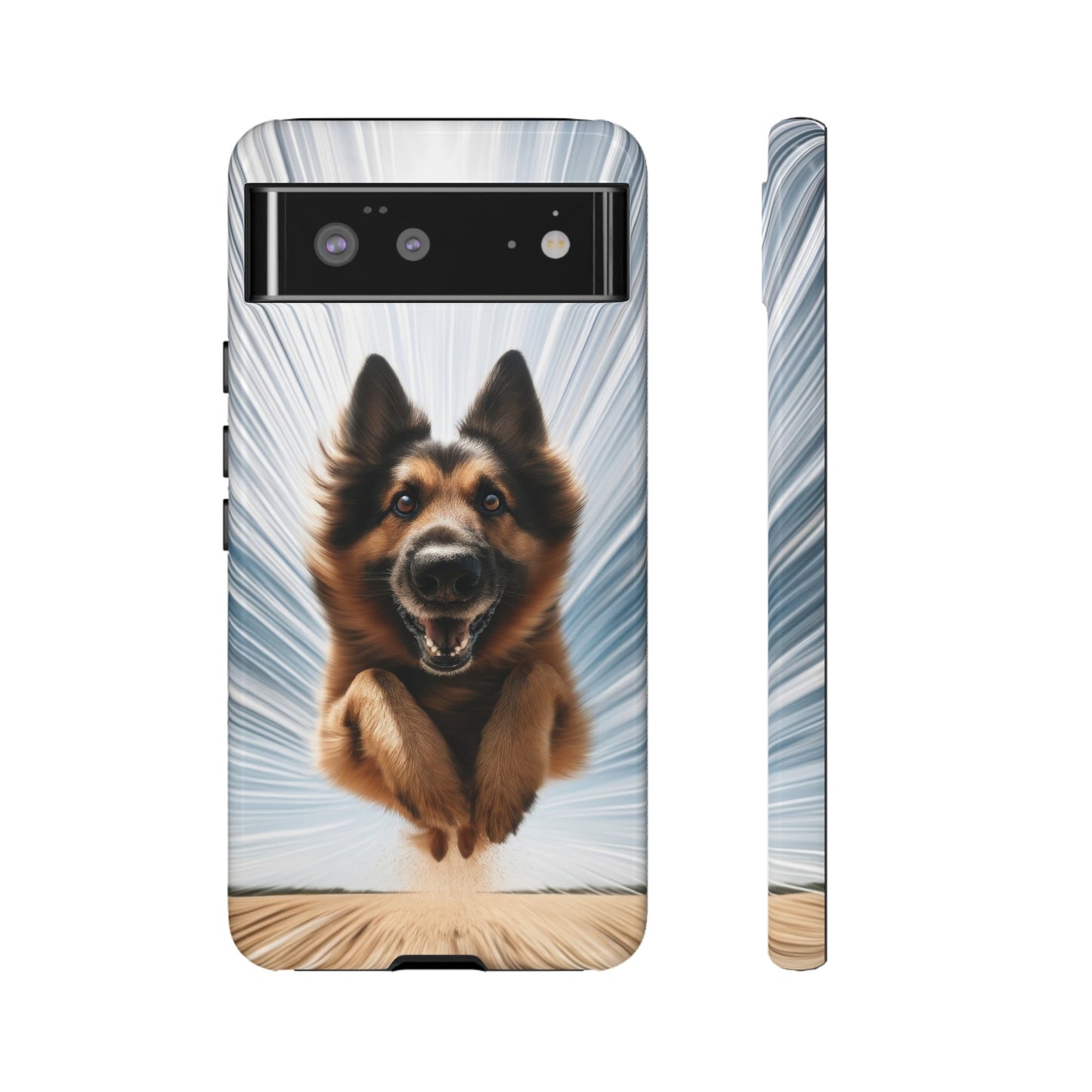 Motion blur German Shepherd Phone Case