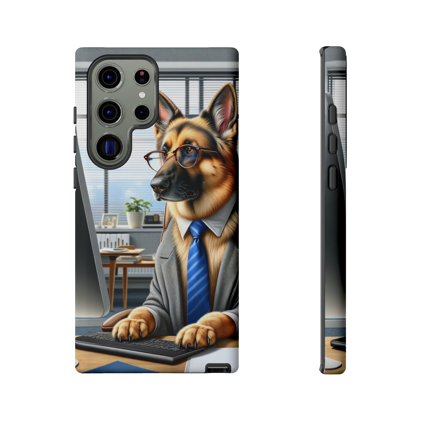 German Shepherd Working Tough Phone Case