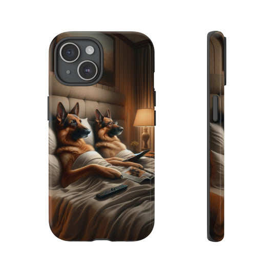 Sleeping German Shepherds Tough Phone Case