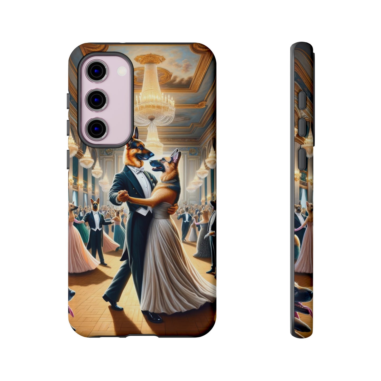 Dancing German Shepherds Tough Phone Case