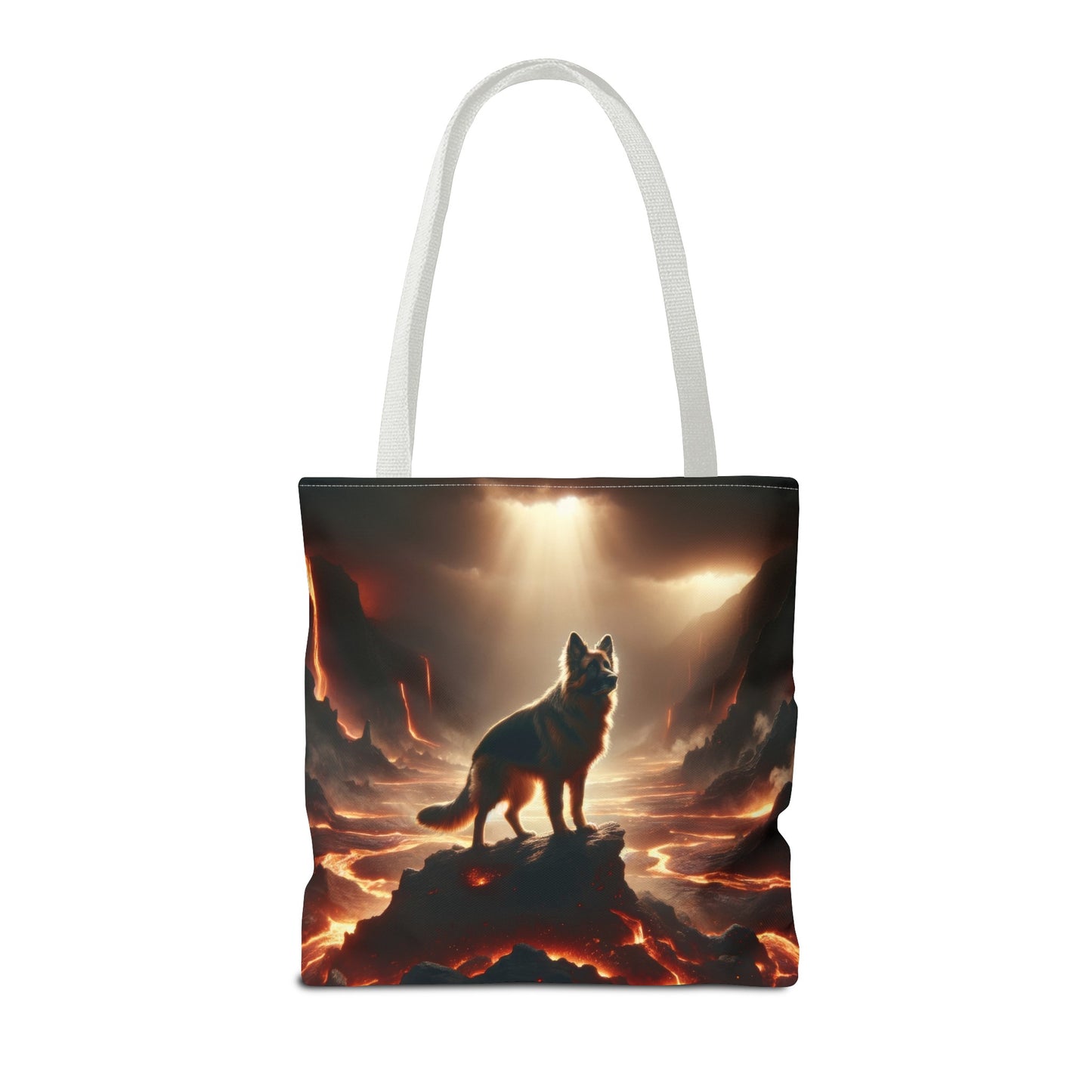 Concept art German Shepherd Tote Bag