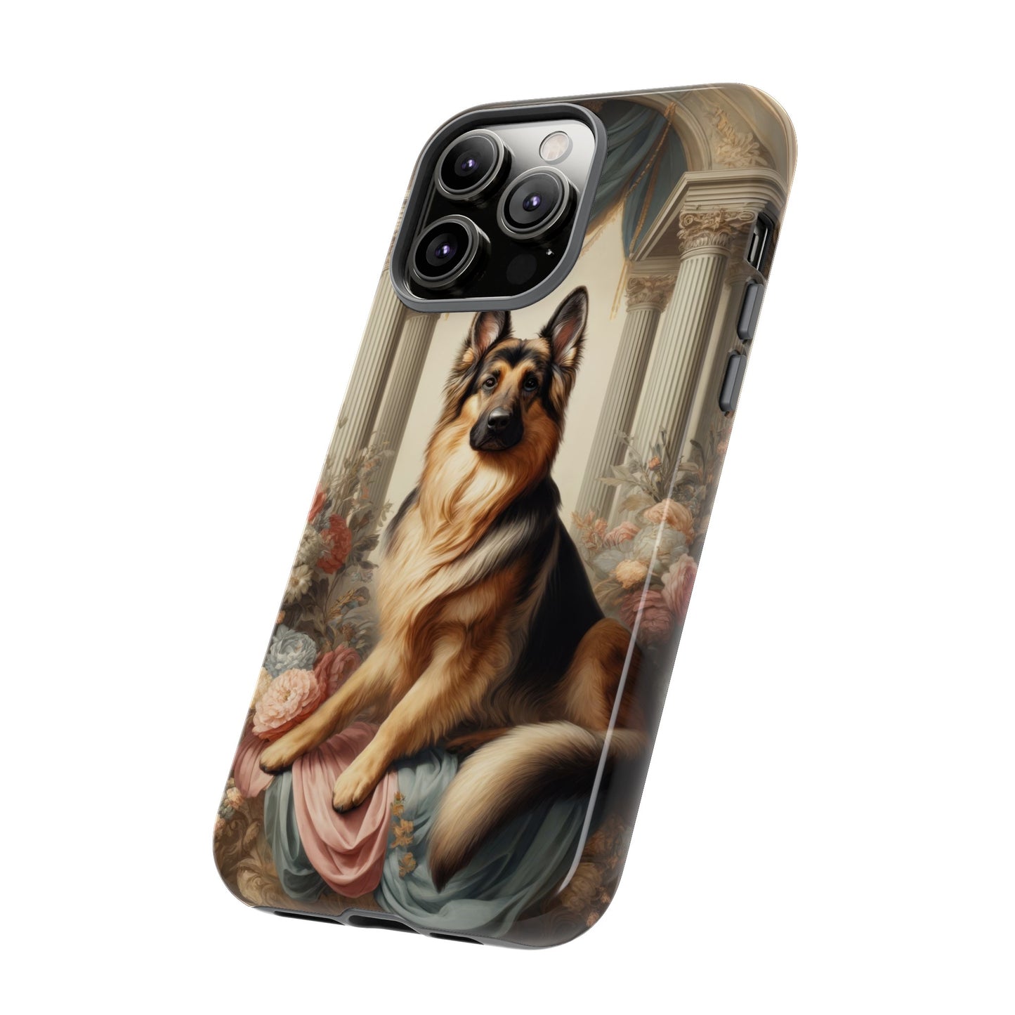 Neo-classical German Shepherd Phone Case