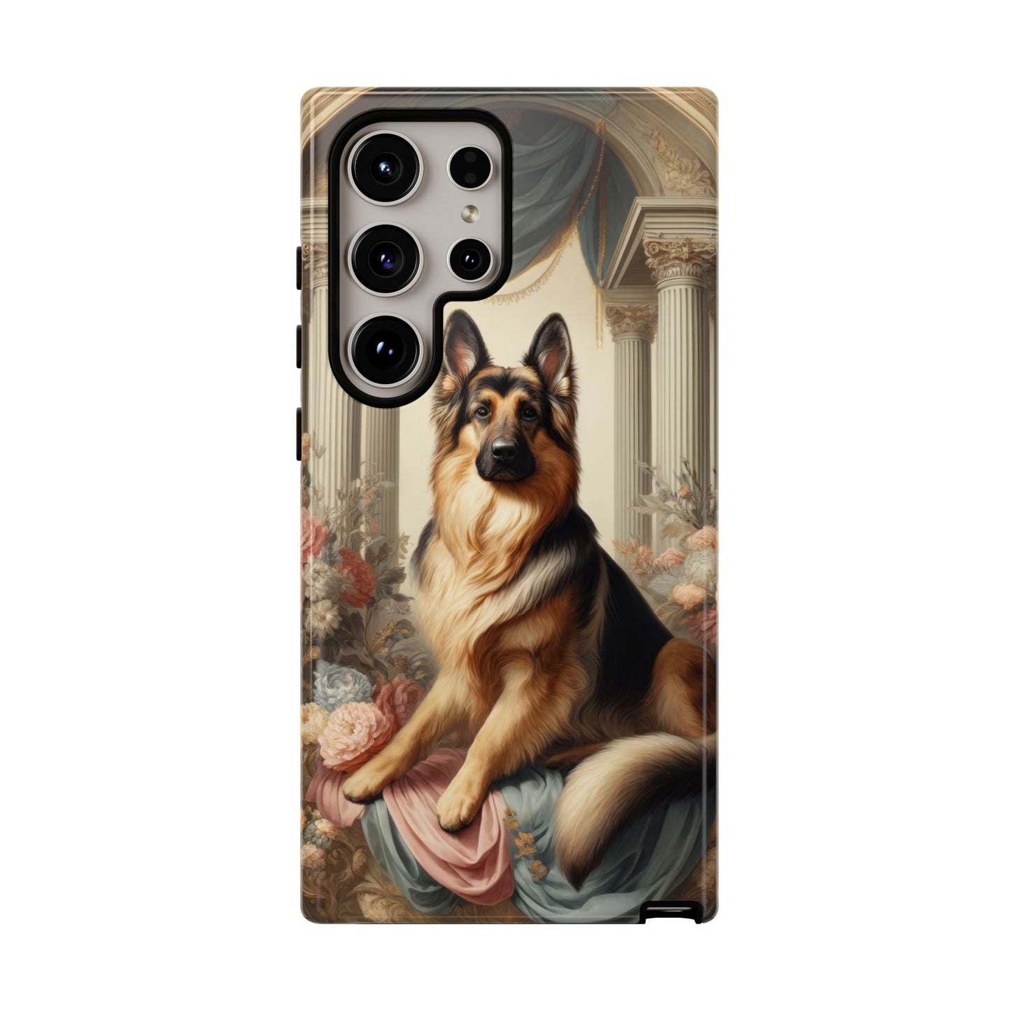 Neo-classical German Shepherd Phone Case