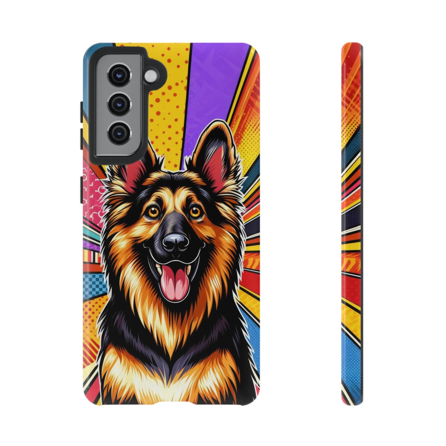 Anime style German Shepherd Phone Case