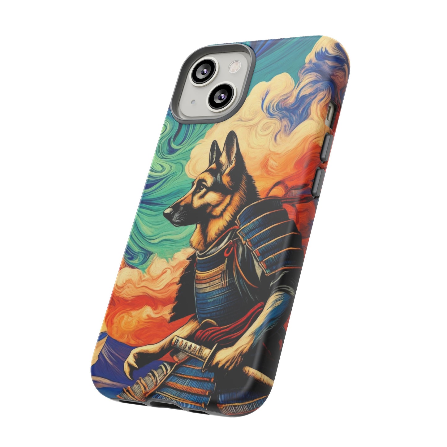 Samurai German Shepherd Phone Case