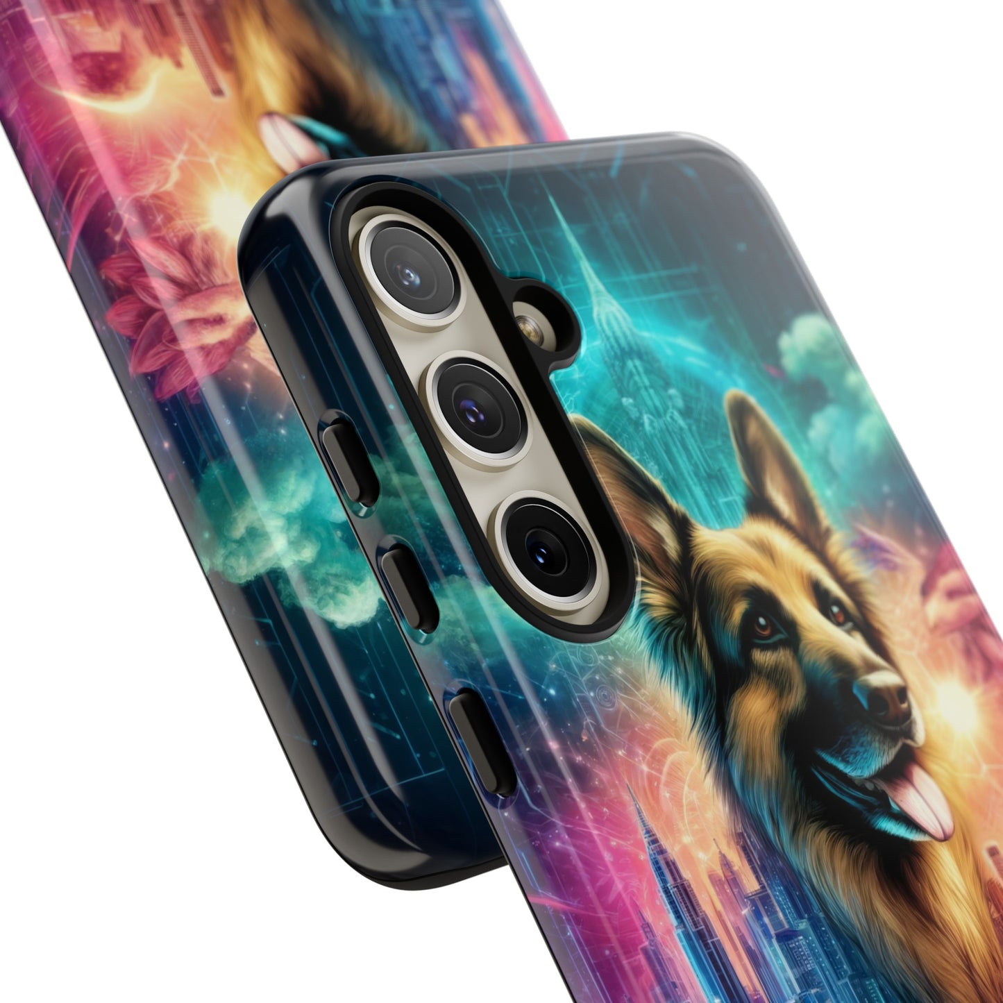 Dreamy fantasy German Shepherd Phone Case