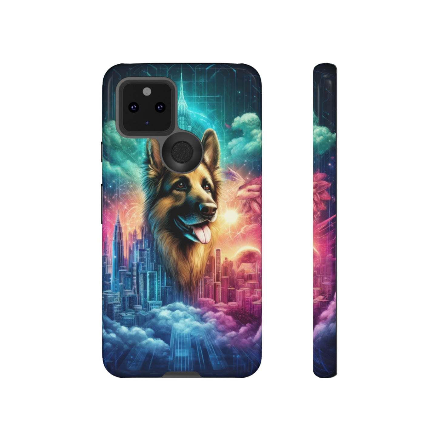 Dreamy fantasy German Shepherd Phone Case