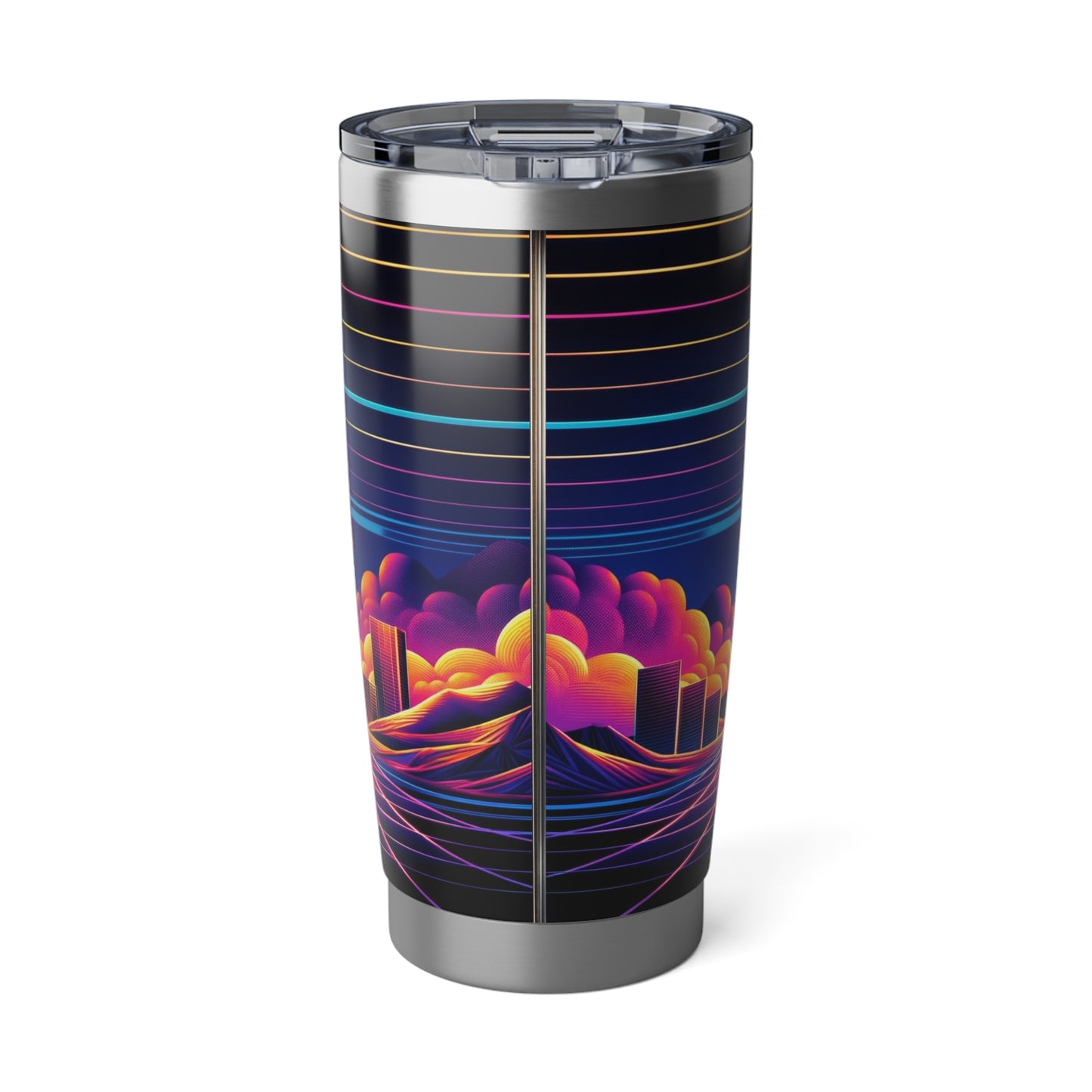 Origami and polyart German Shepherd 20oz Tumbler