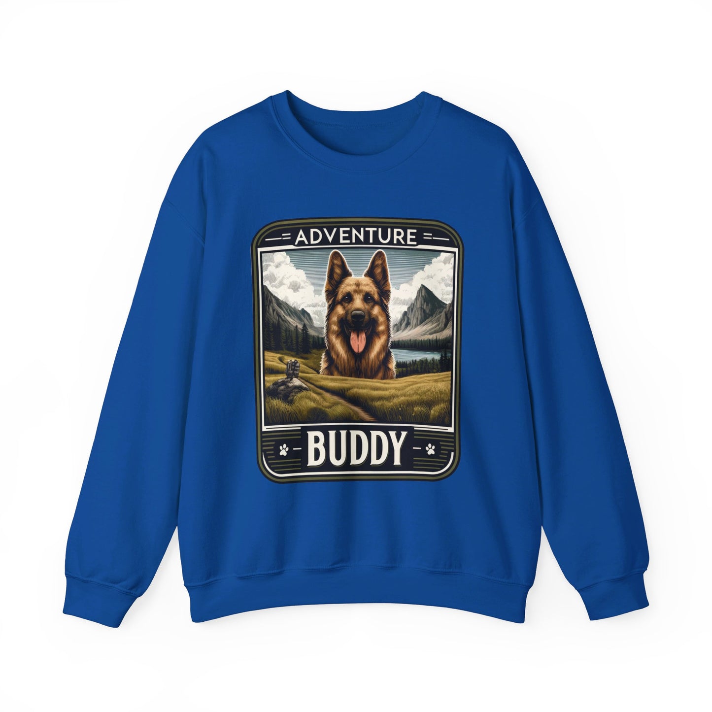 Adventure Buddy Sweatshirt (10 colors) (German Shepherd)