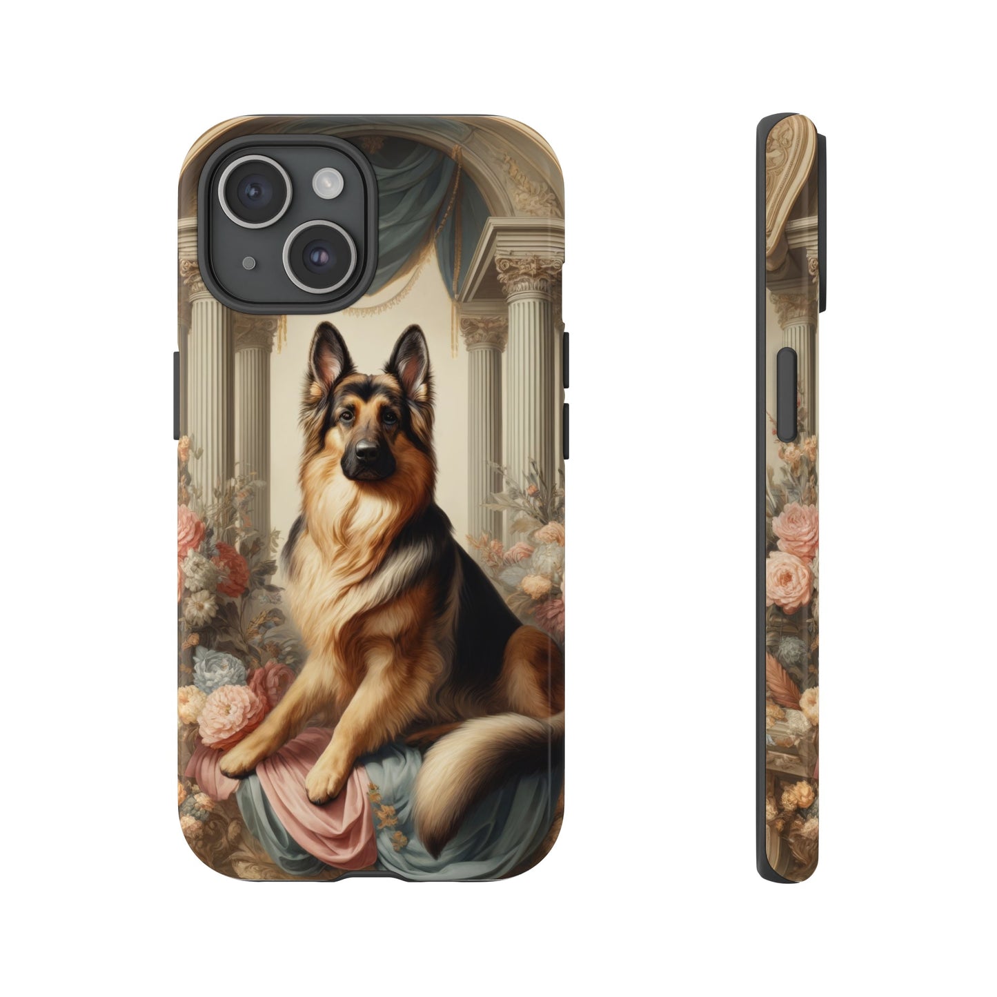 Neo-classical German Shepherd Phone Case