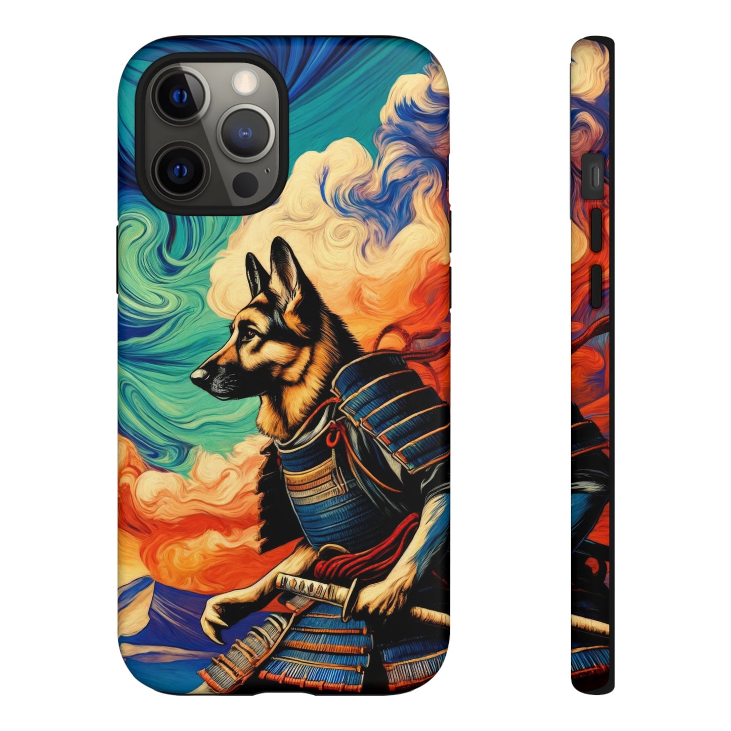 Samurai German Shepherd Phone Case