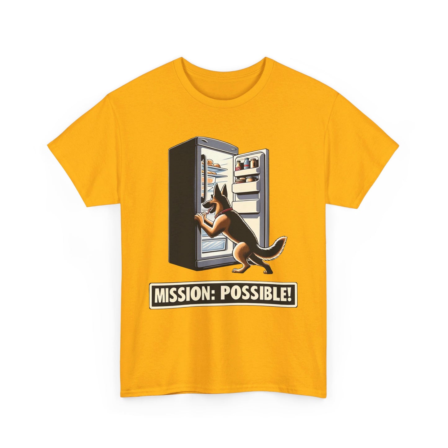 Mission Possible T-Shirt (13 colors) (German Shepherd)