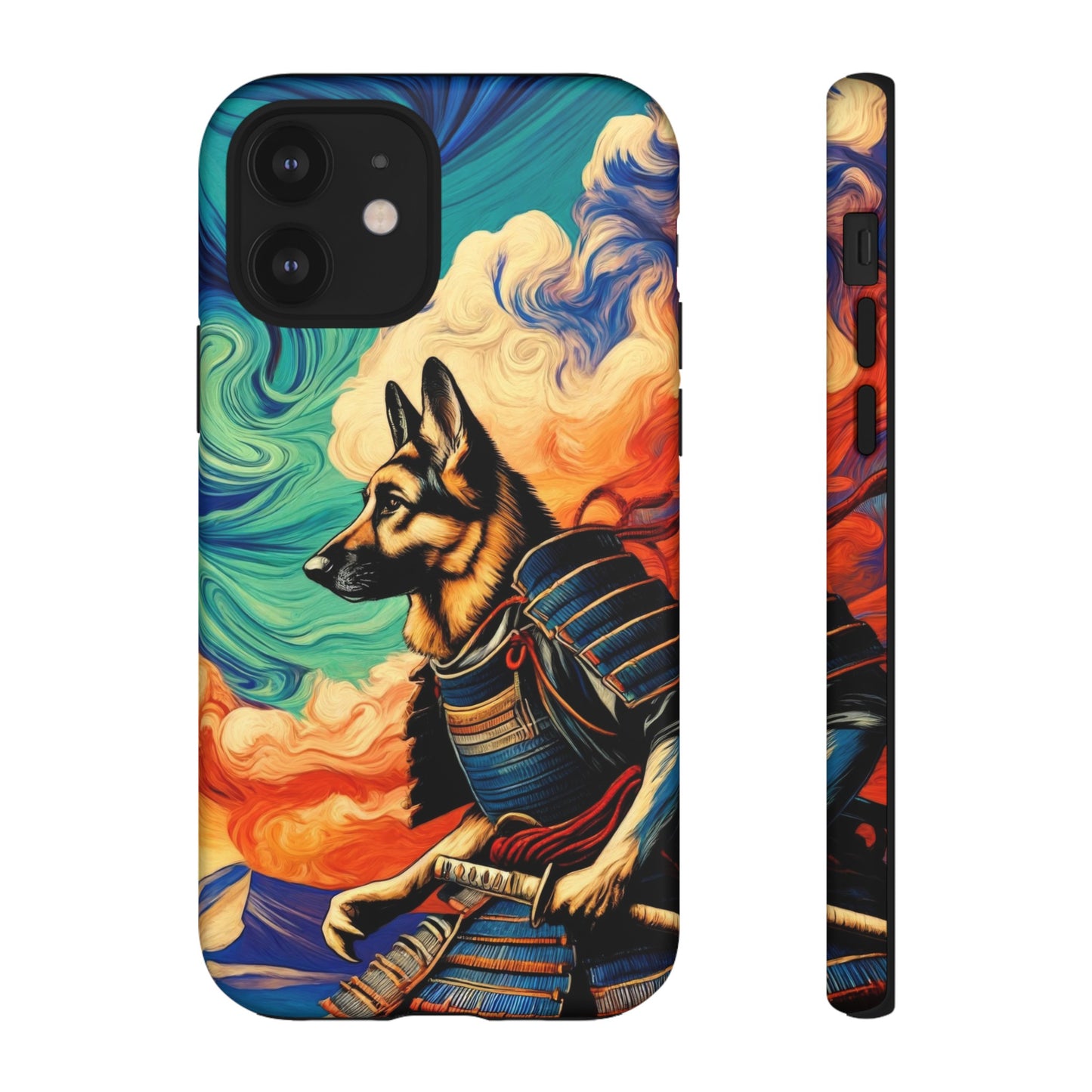 Samurai German Shepherd Phone Case