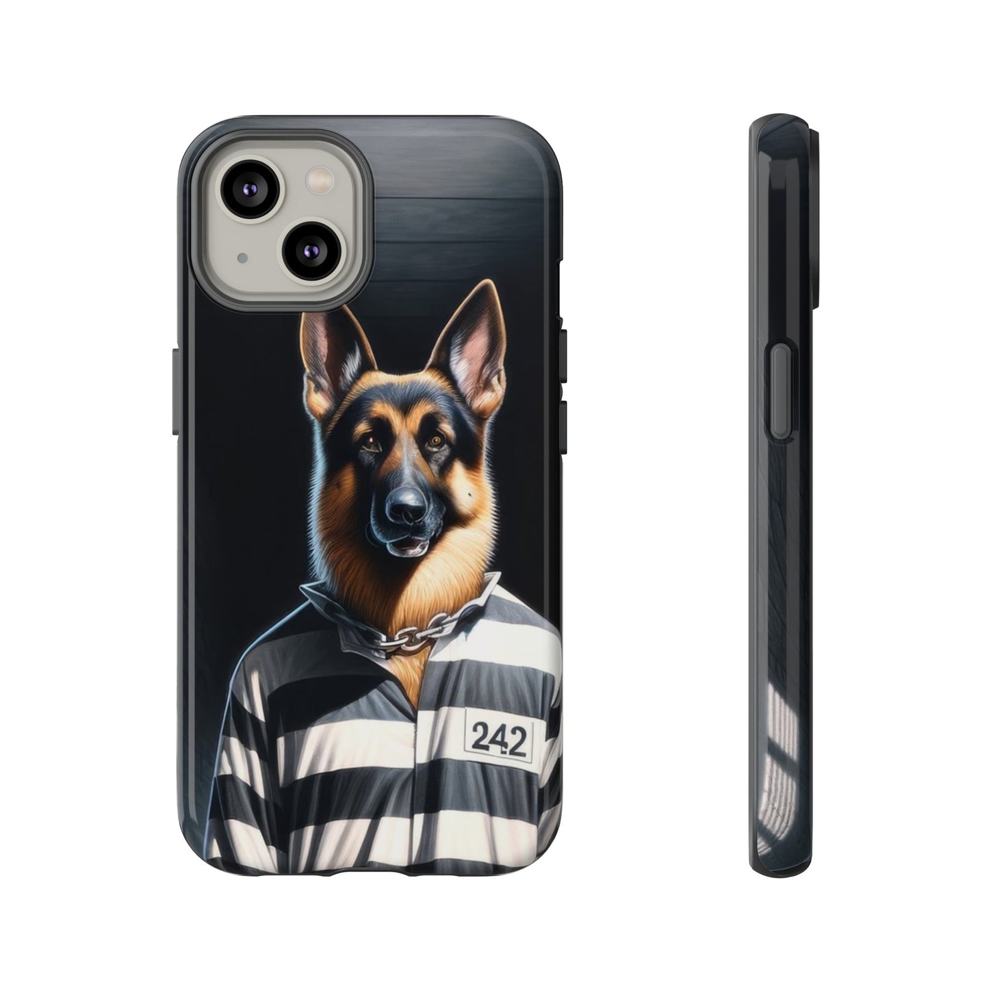 German Shepherd as a Prisoner Phone Case