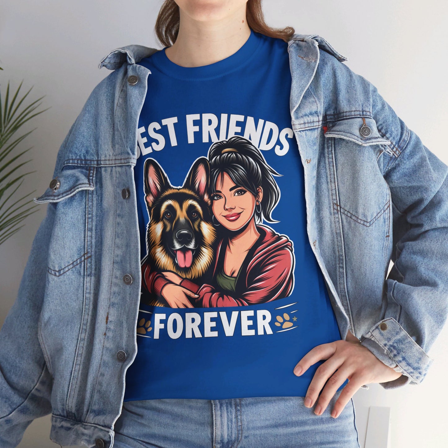 Best Friends Forever T-Shirt (13 colors) (German Shepherd)