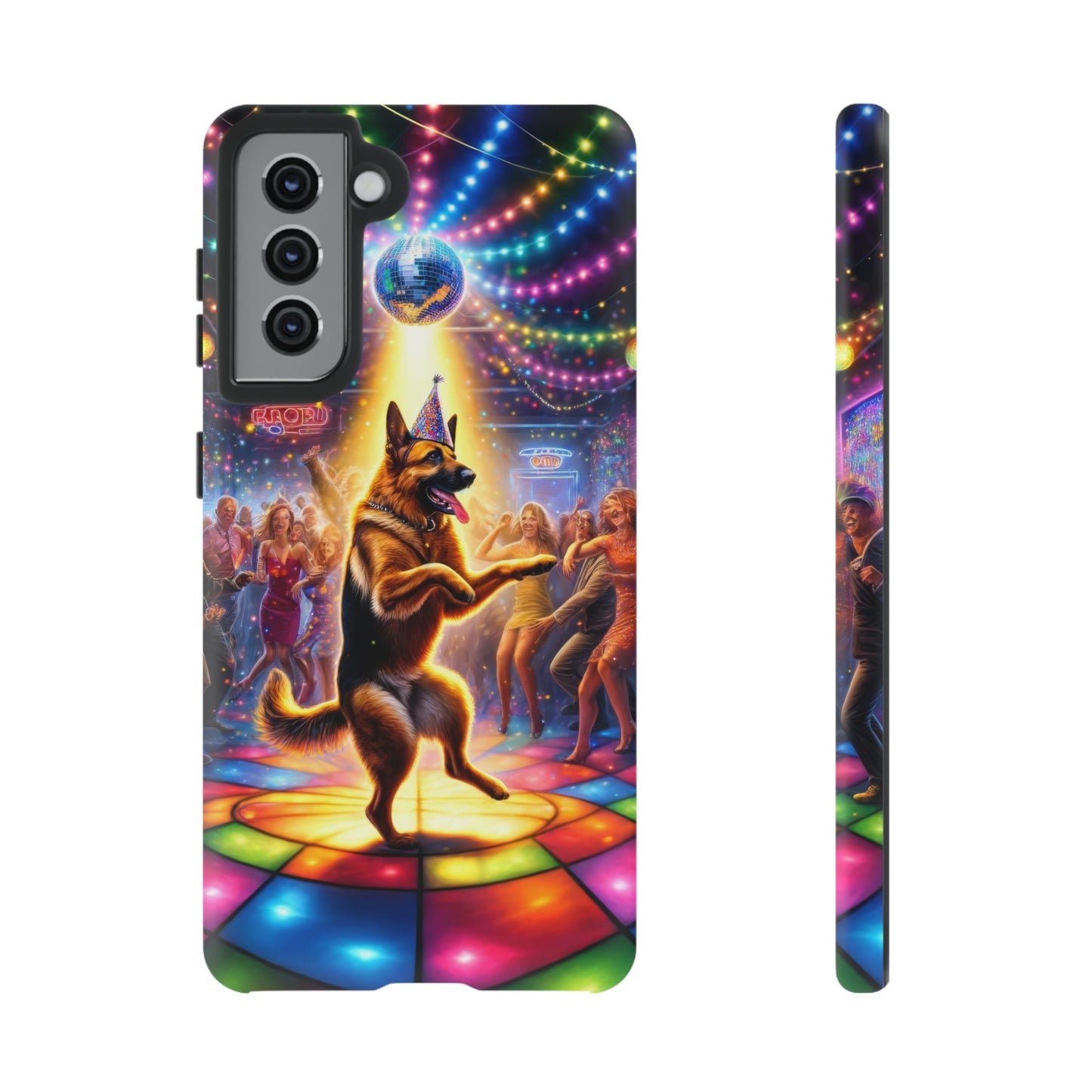 German Shepherd Dancing  Phone Case