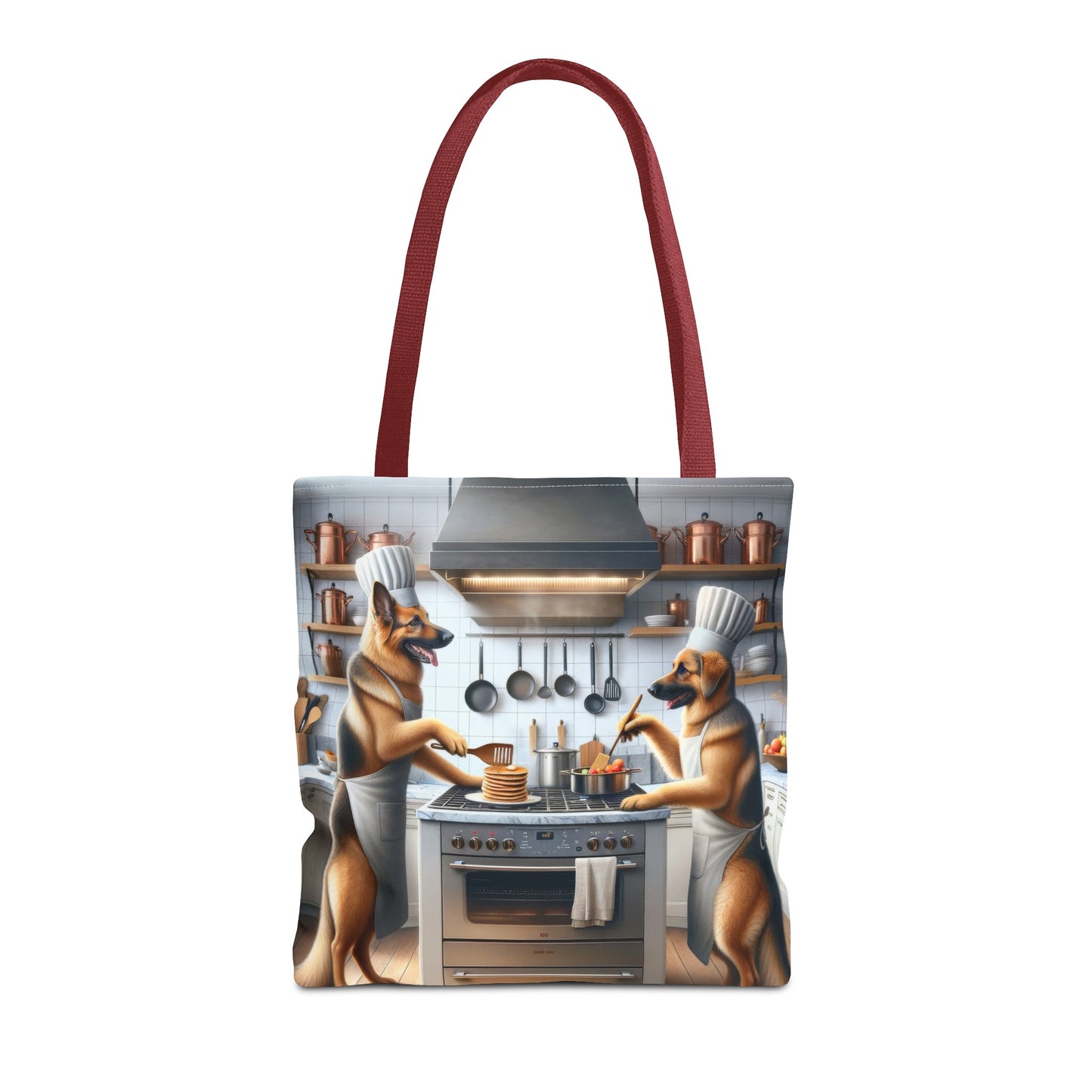 Cooking German Shepherds Tote Bag