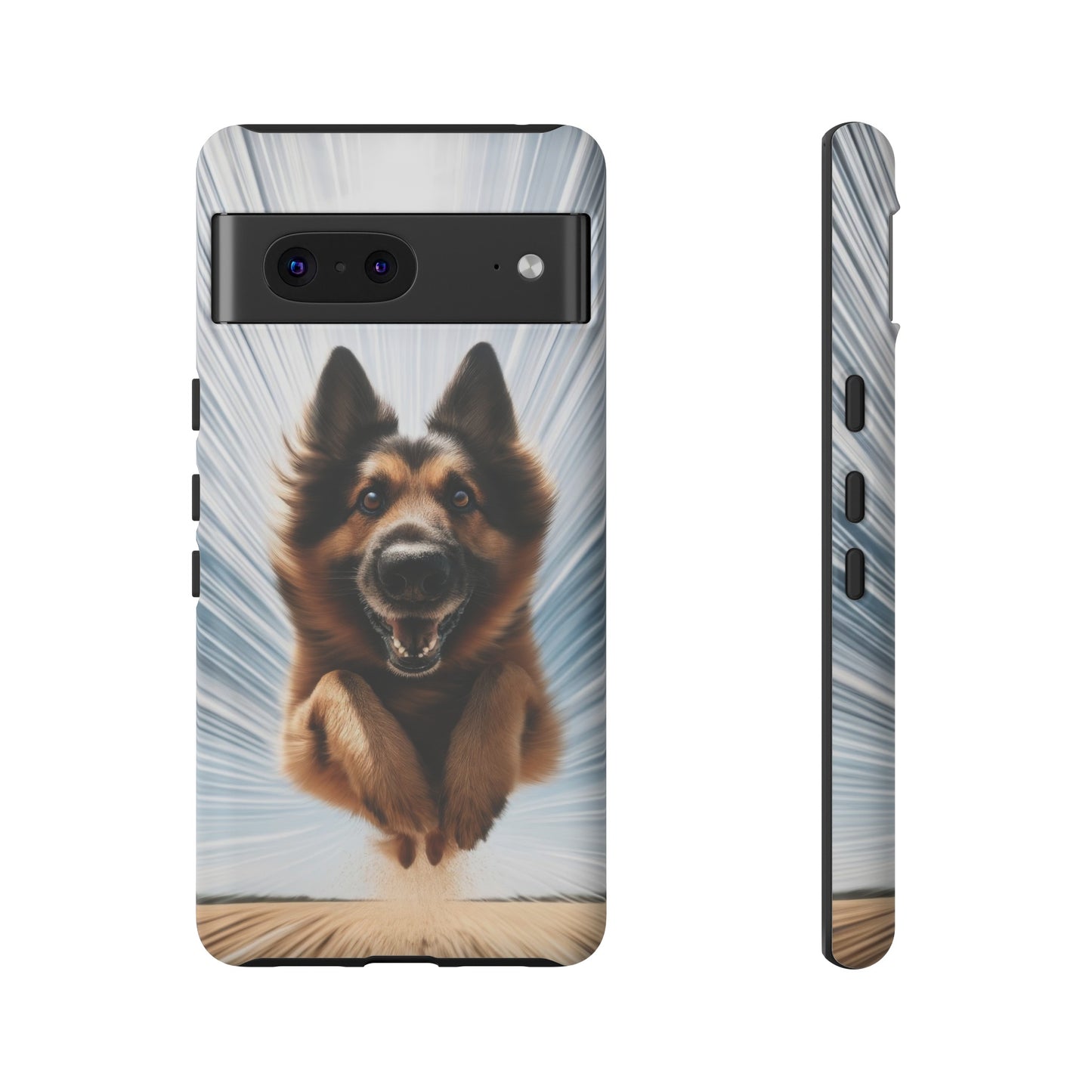 Motion blur German Shepherd Phone Case