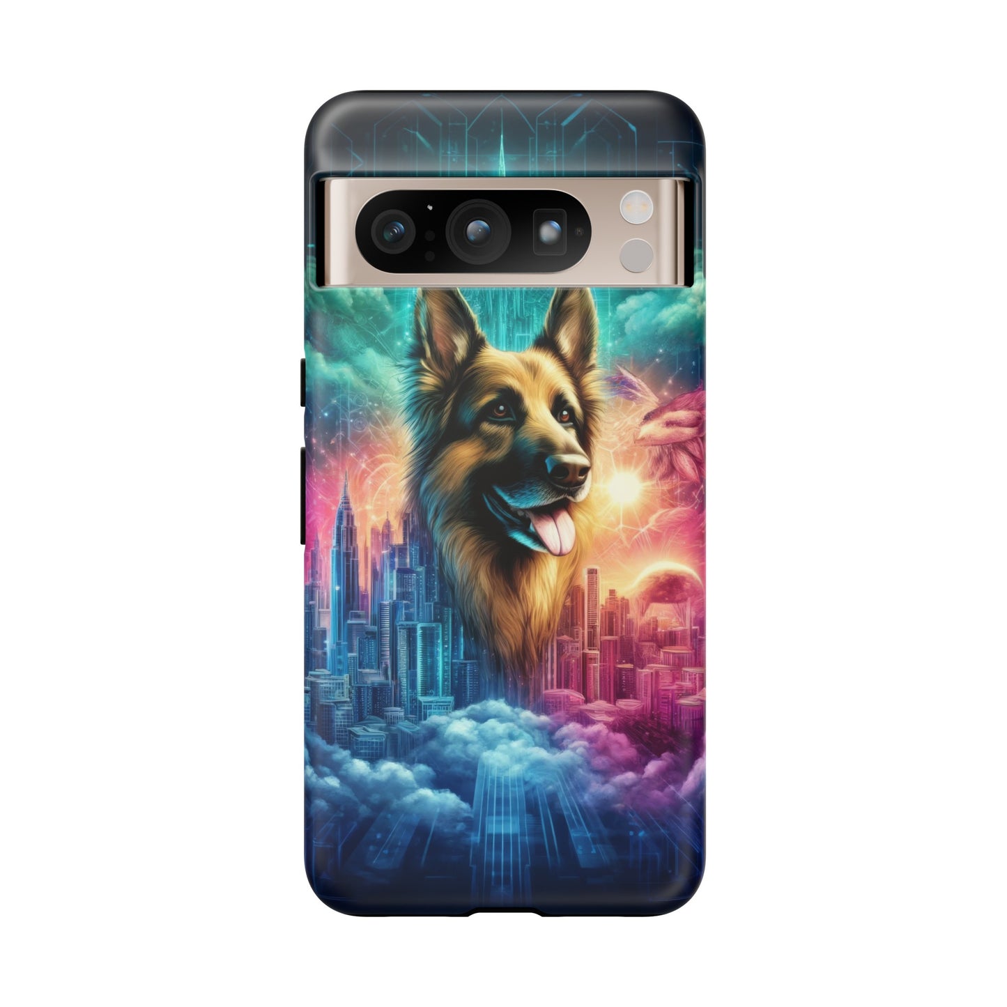 Dreamy fantasy German Shepherd Phone Case