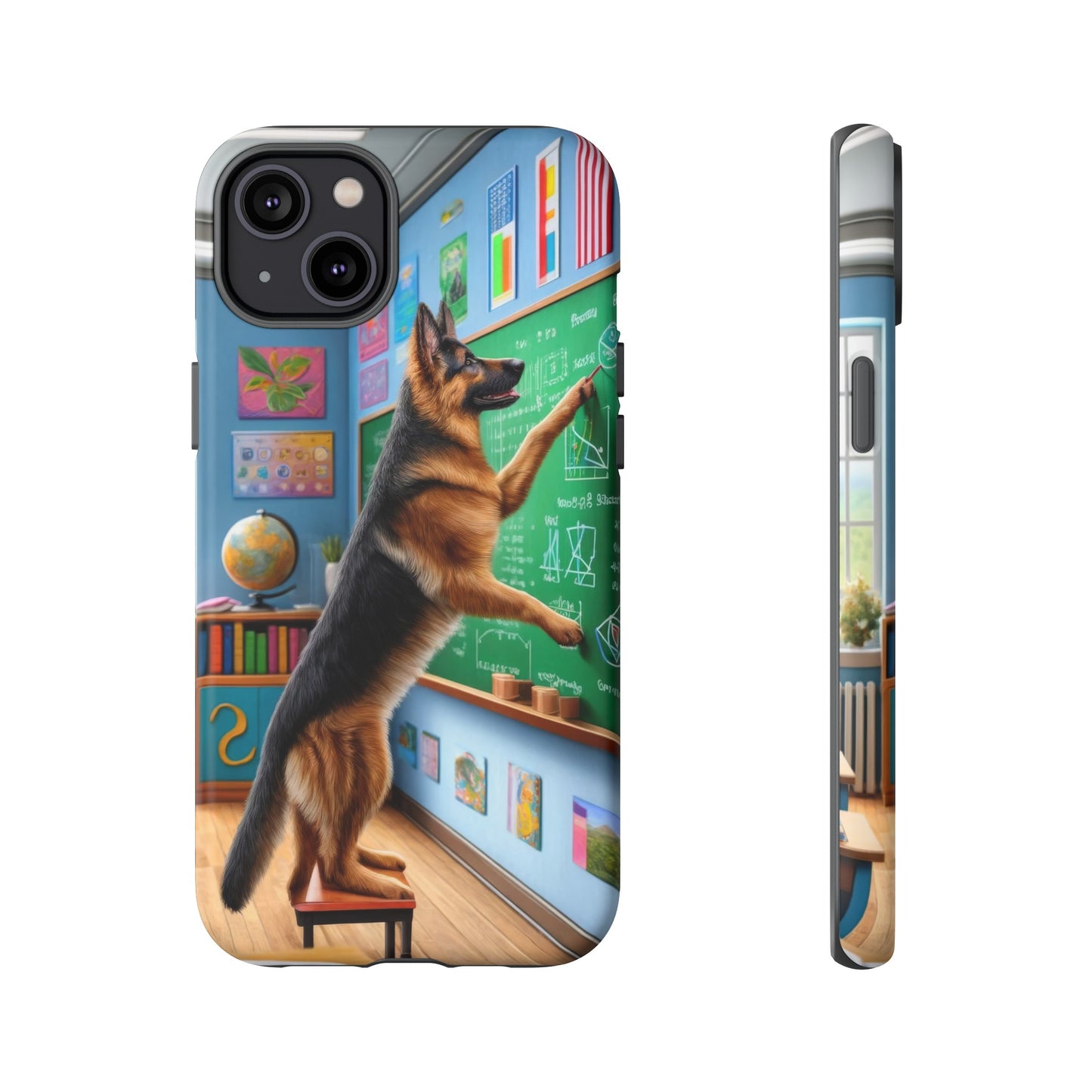 German Shepherd Vacation Phone Case