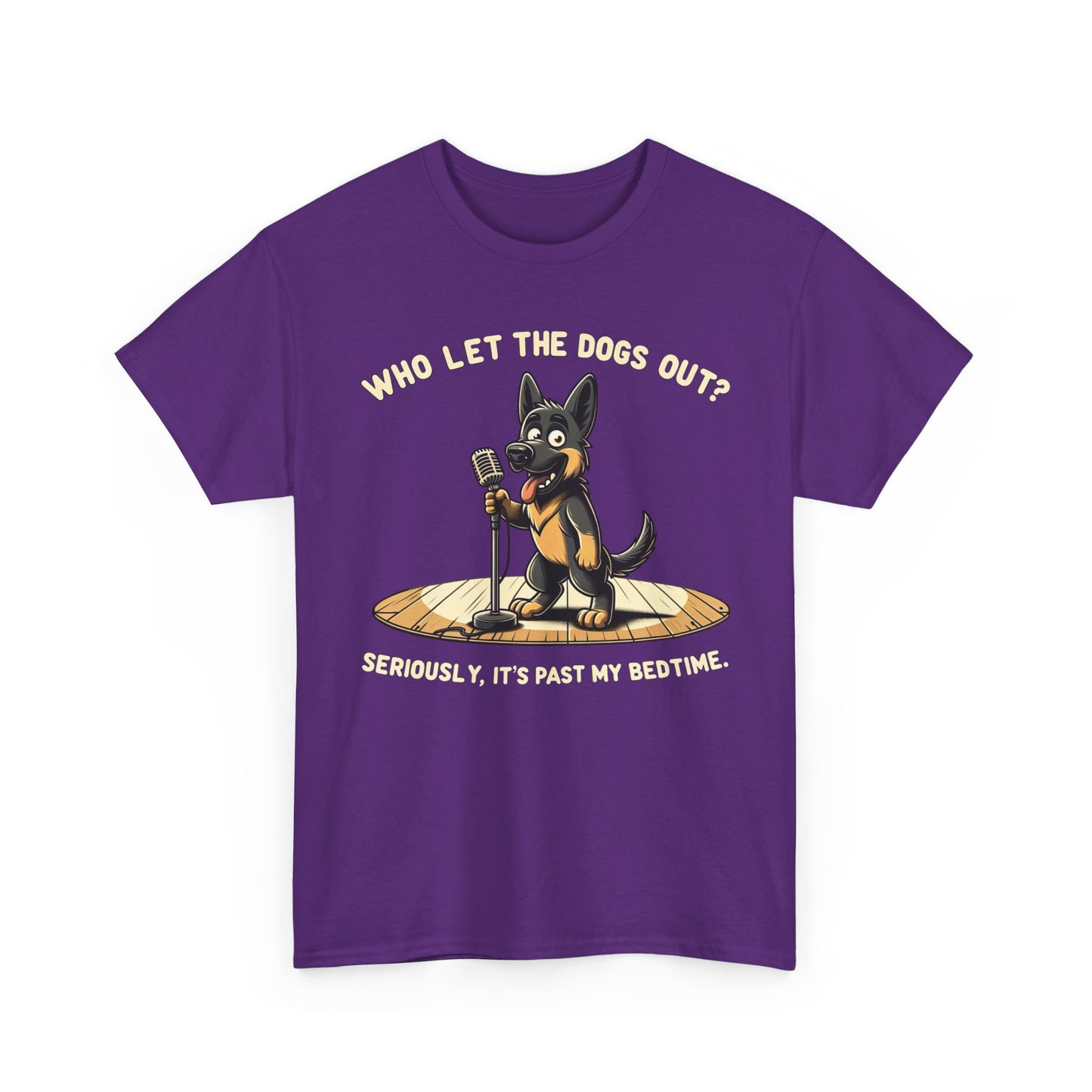 Who let the Dogs out? T-Shirt (13 colors) (German Shepherd)