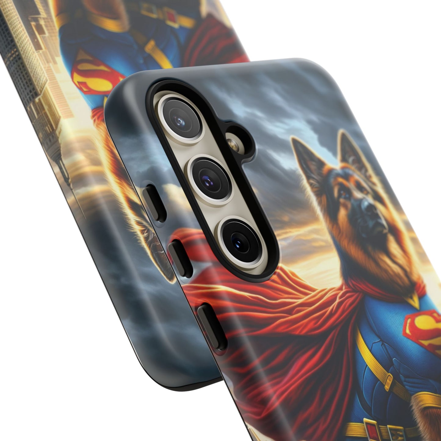 German Shepherd Superhero Phone Case