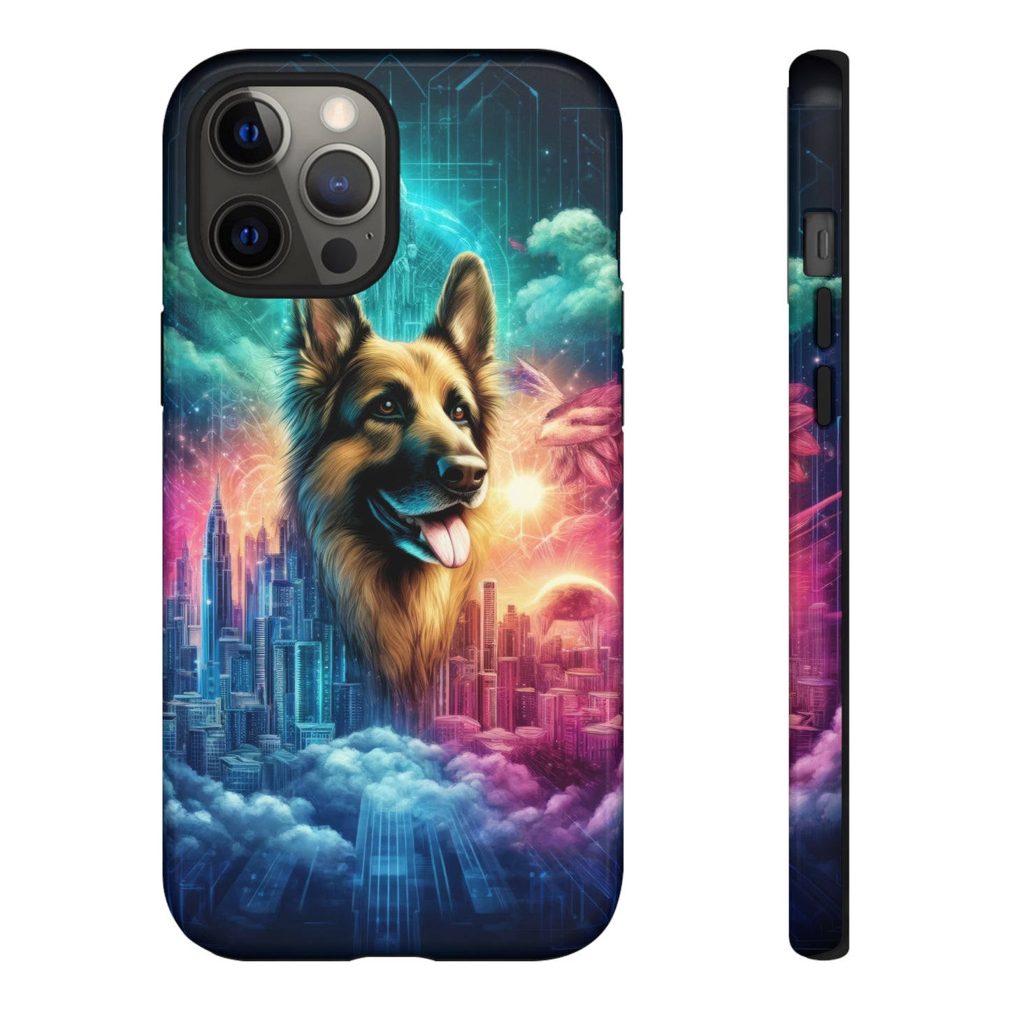 Dreamy fantasy German Shepherd Phone Case