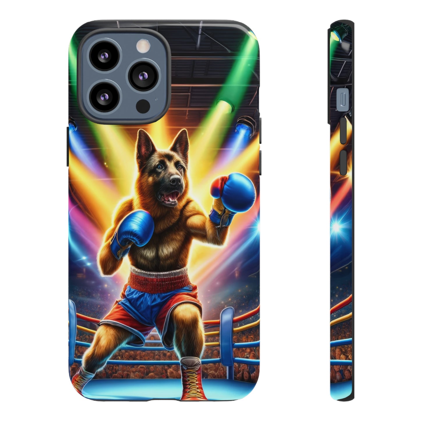 German Shepherd Boxing Phone Case