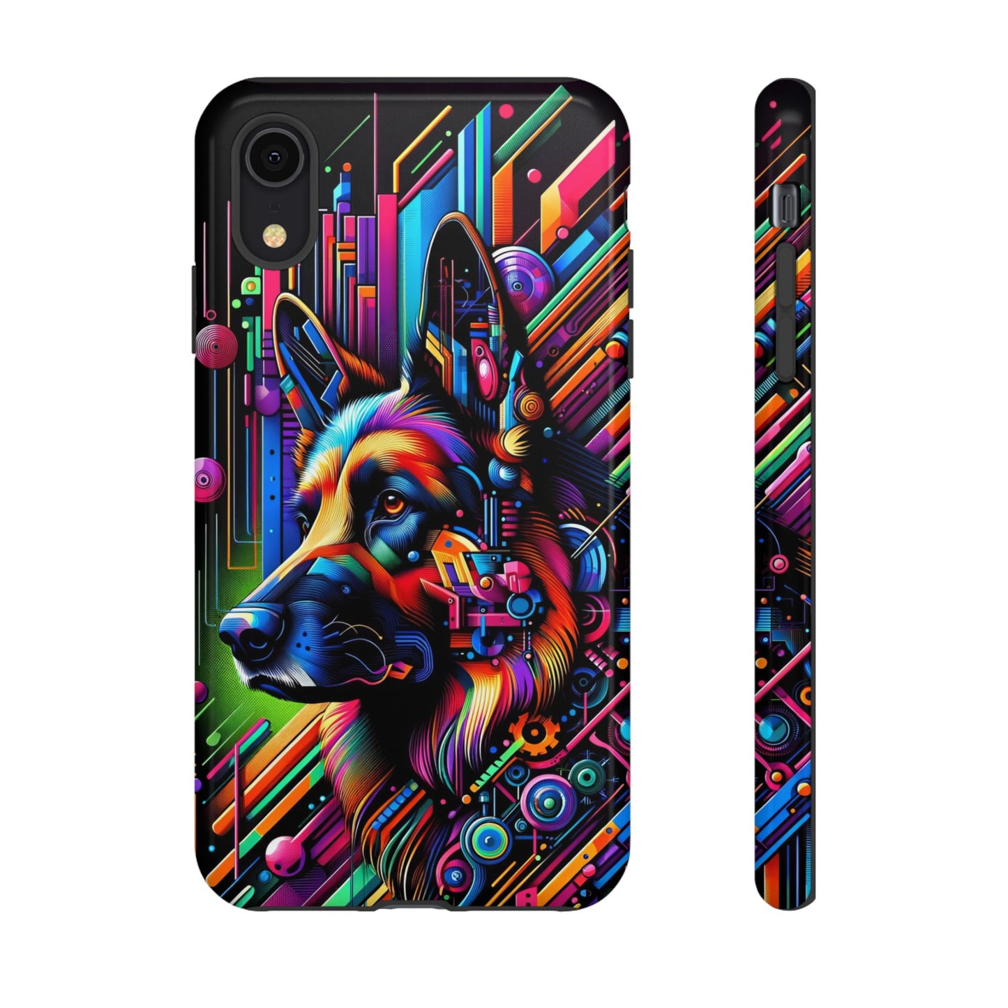 Constructivism and dadaism German Shepherd Phone Case