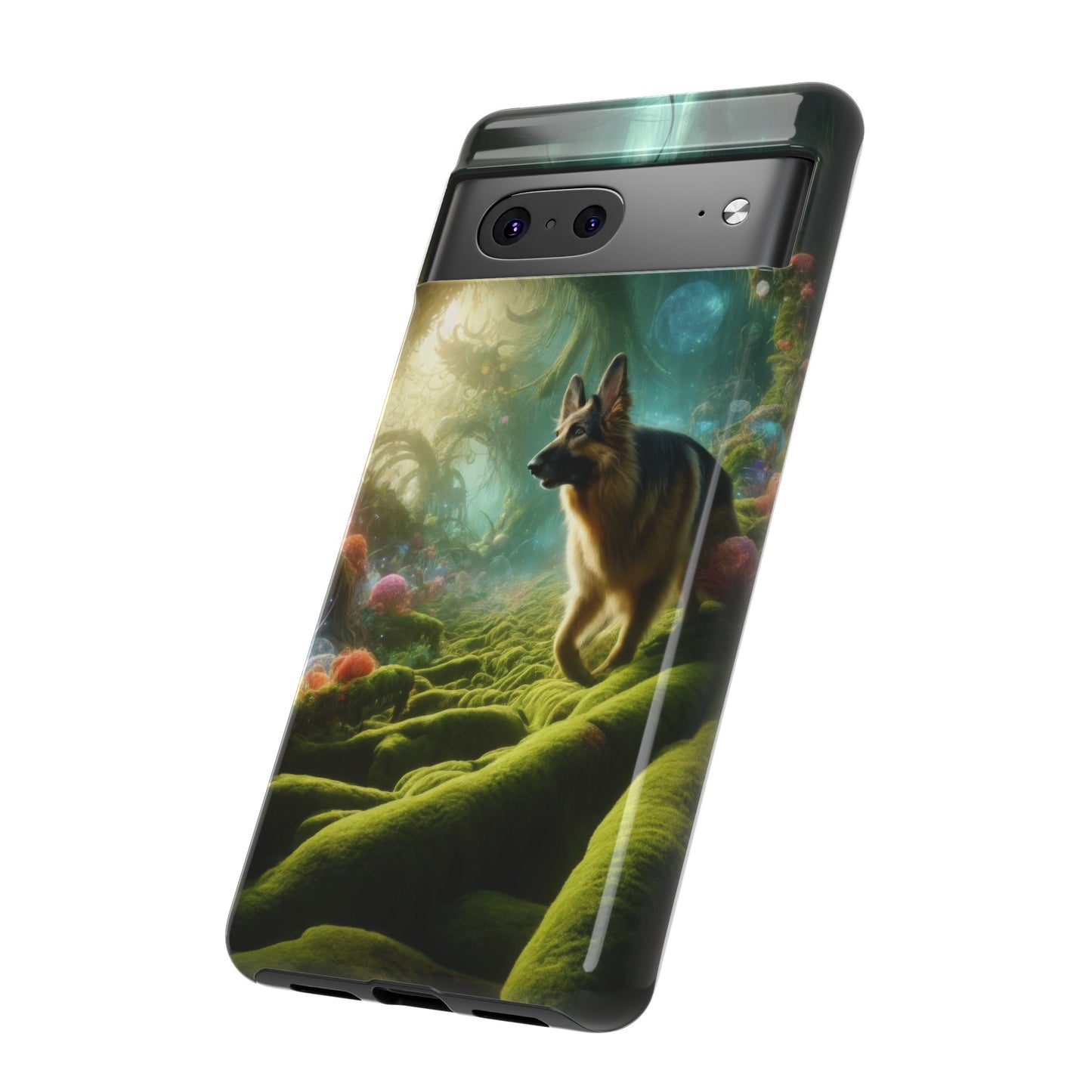 Sci-fi fantasy German Shepherd Phone Case