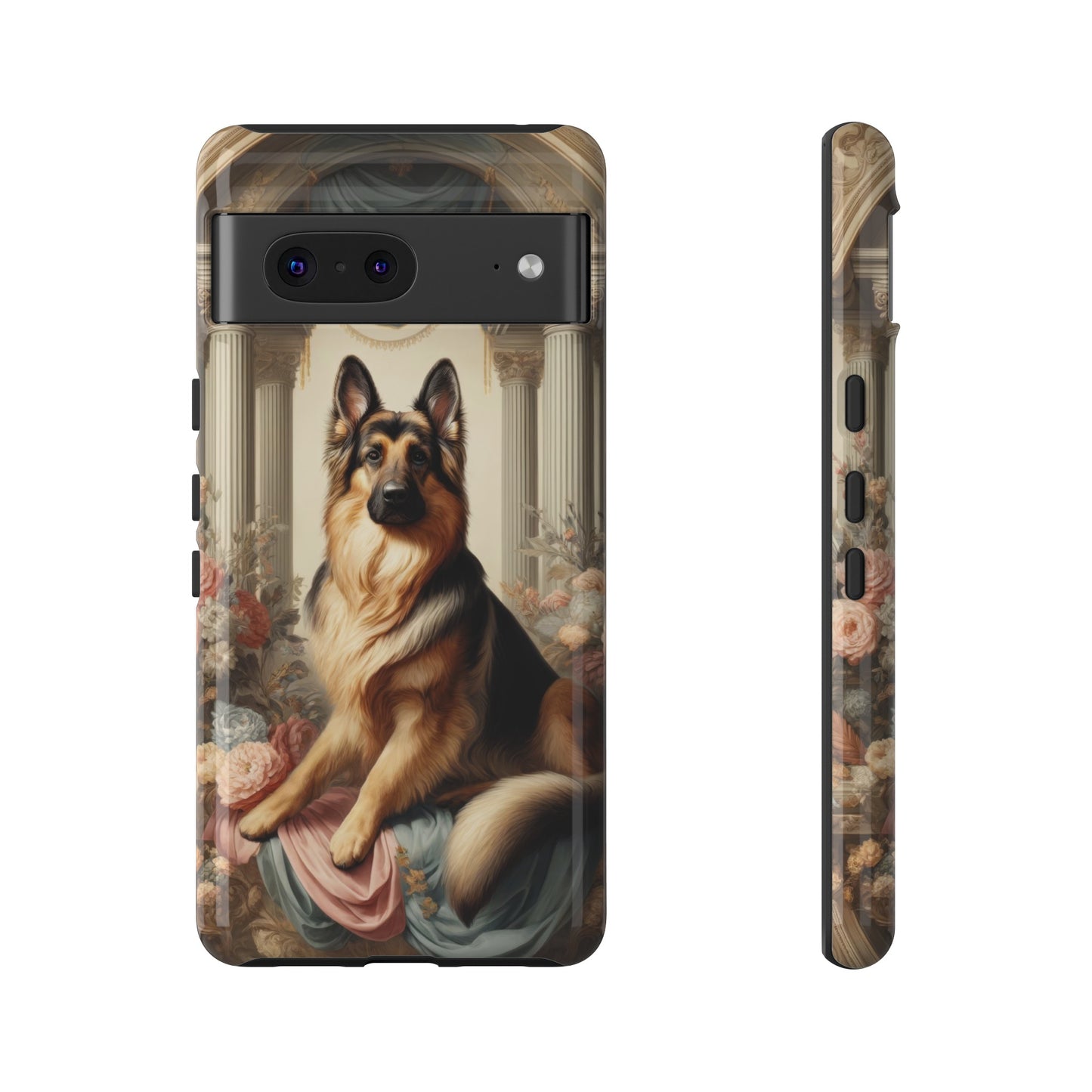 Neo-classical German Shepherd Phone Case