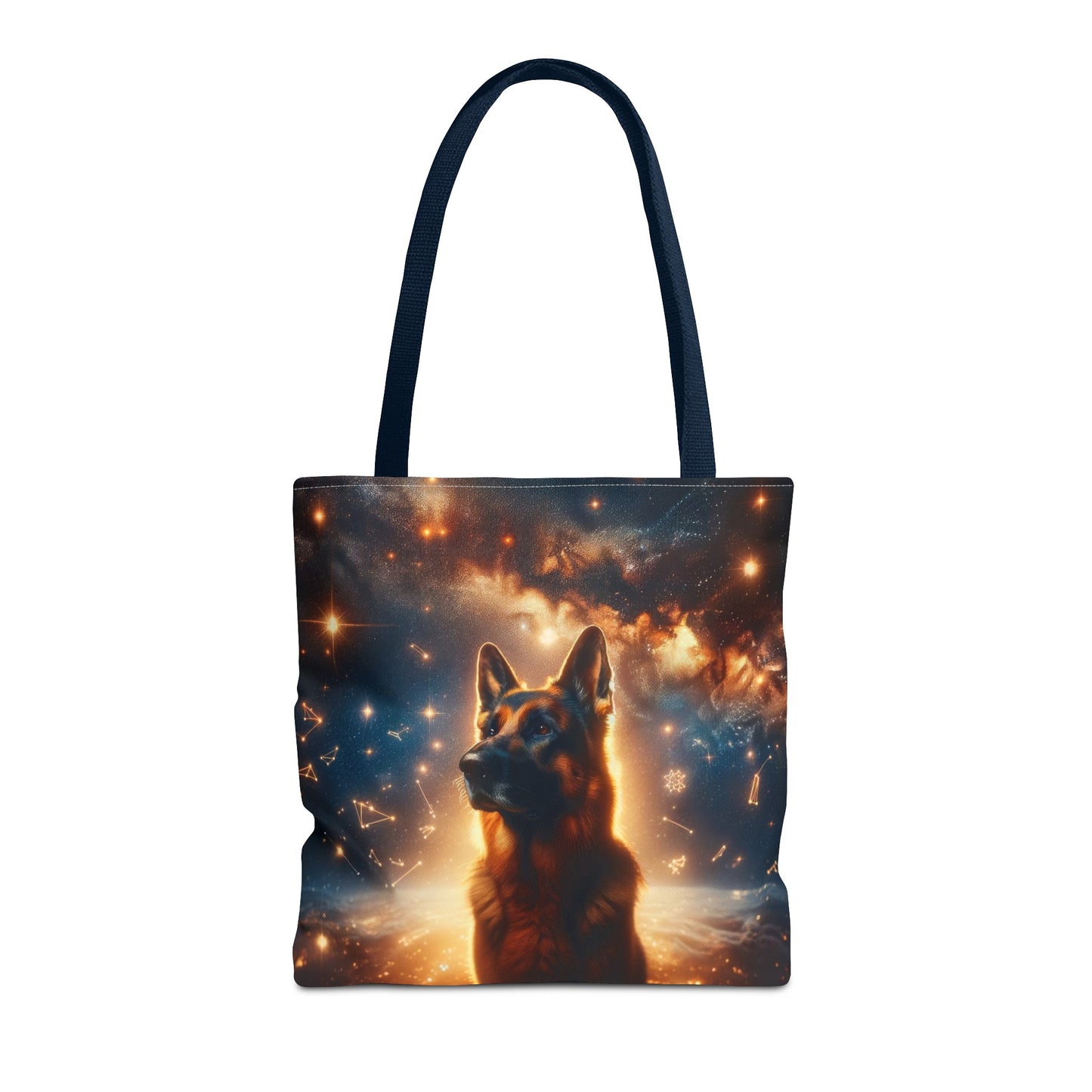 Star German Shepherd Tote Bag