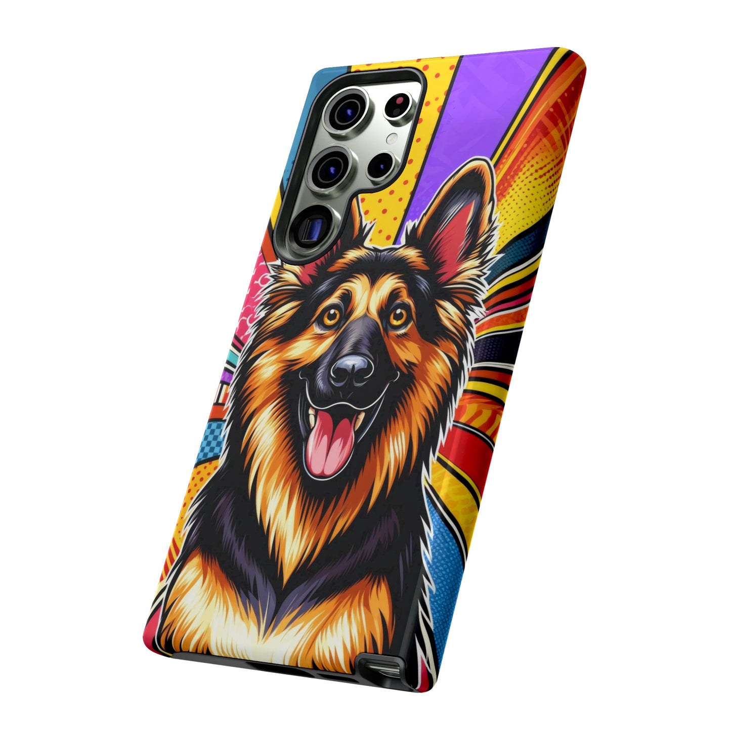 Anime style German Shepherd Phone Case