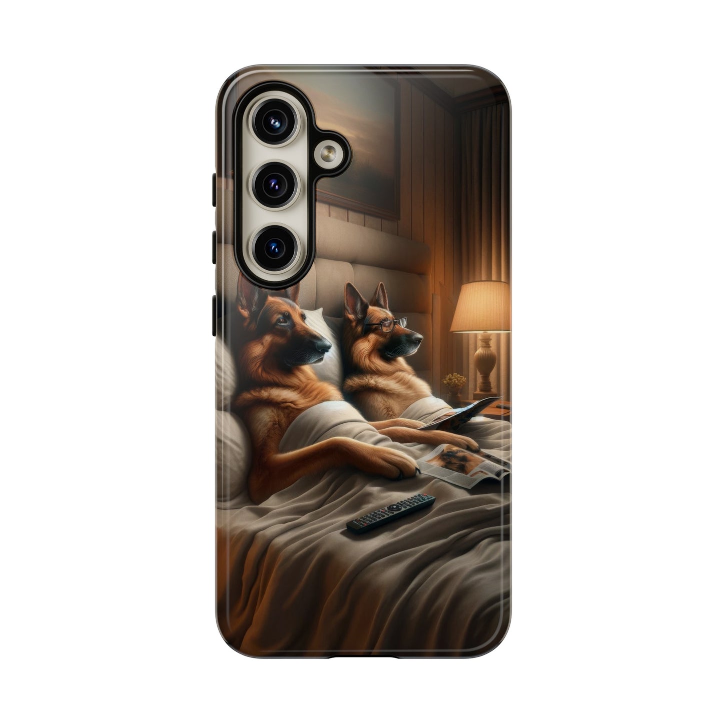 Sleeping German Shepherds Tough Phone Case