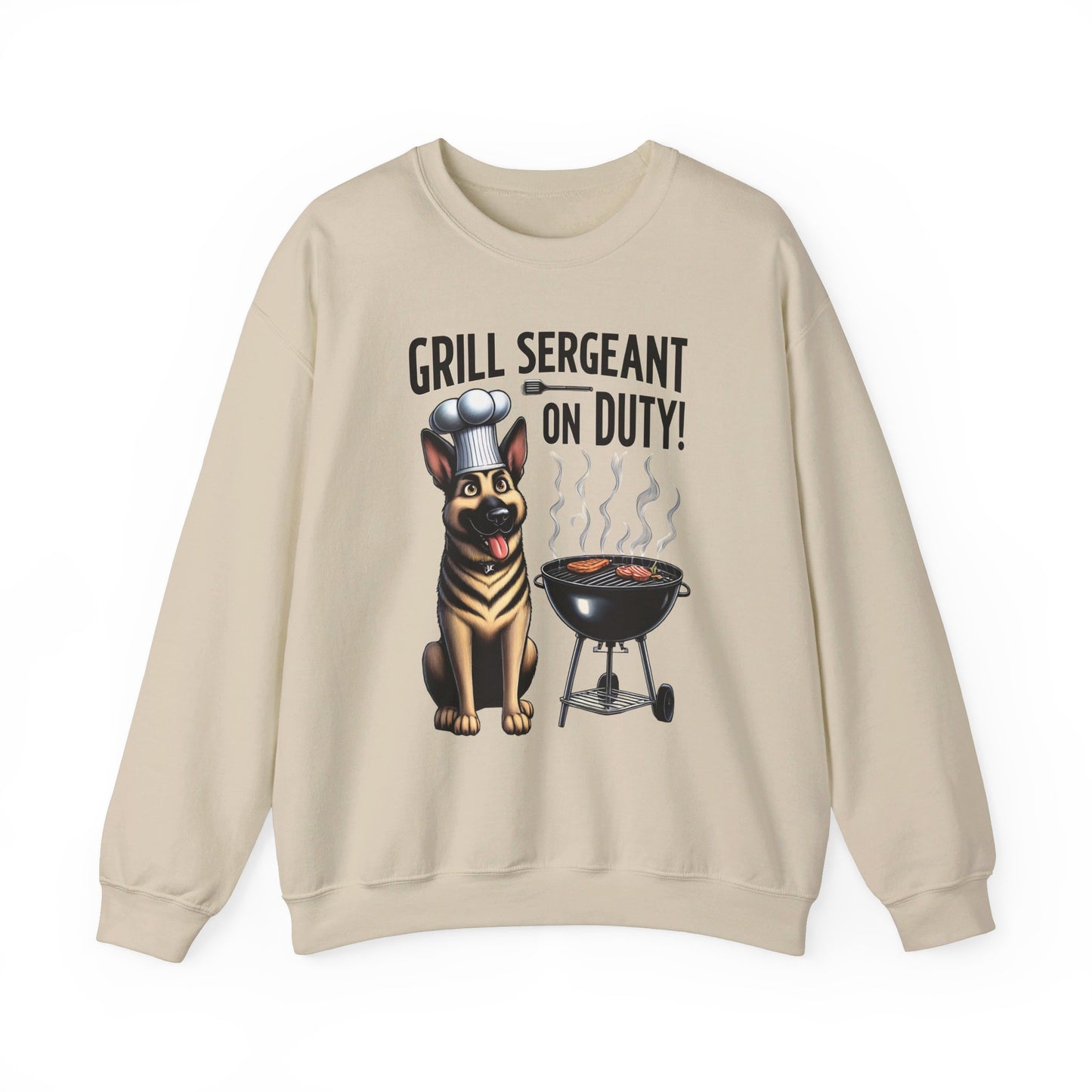 Grill Sergant Sweatshirt (10 colors) (German Shepherd)