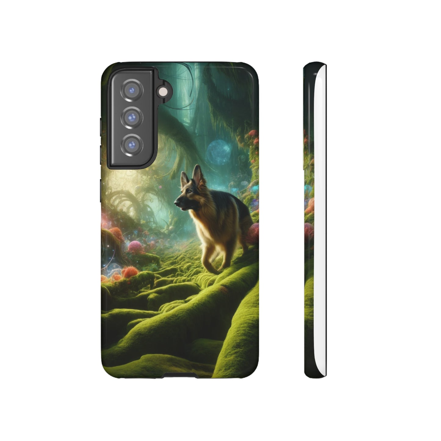 Sci-fi fantasy German Shepherd Phone Case