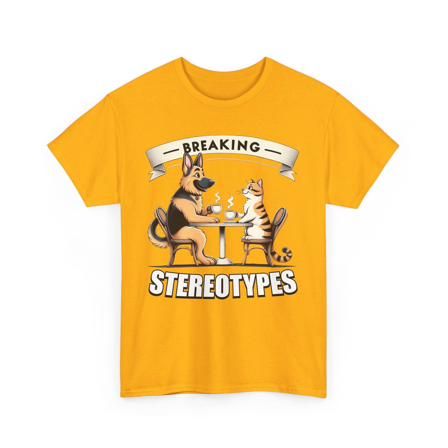 Breaking Stereotypes T-Shirt (13 colors) (German Shepherd)