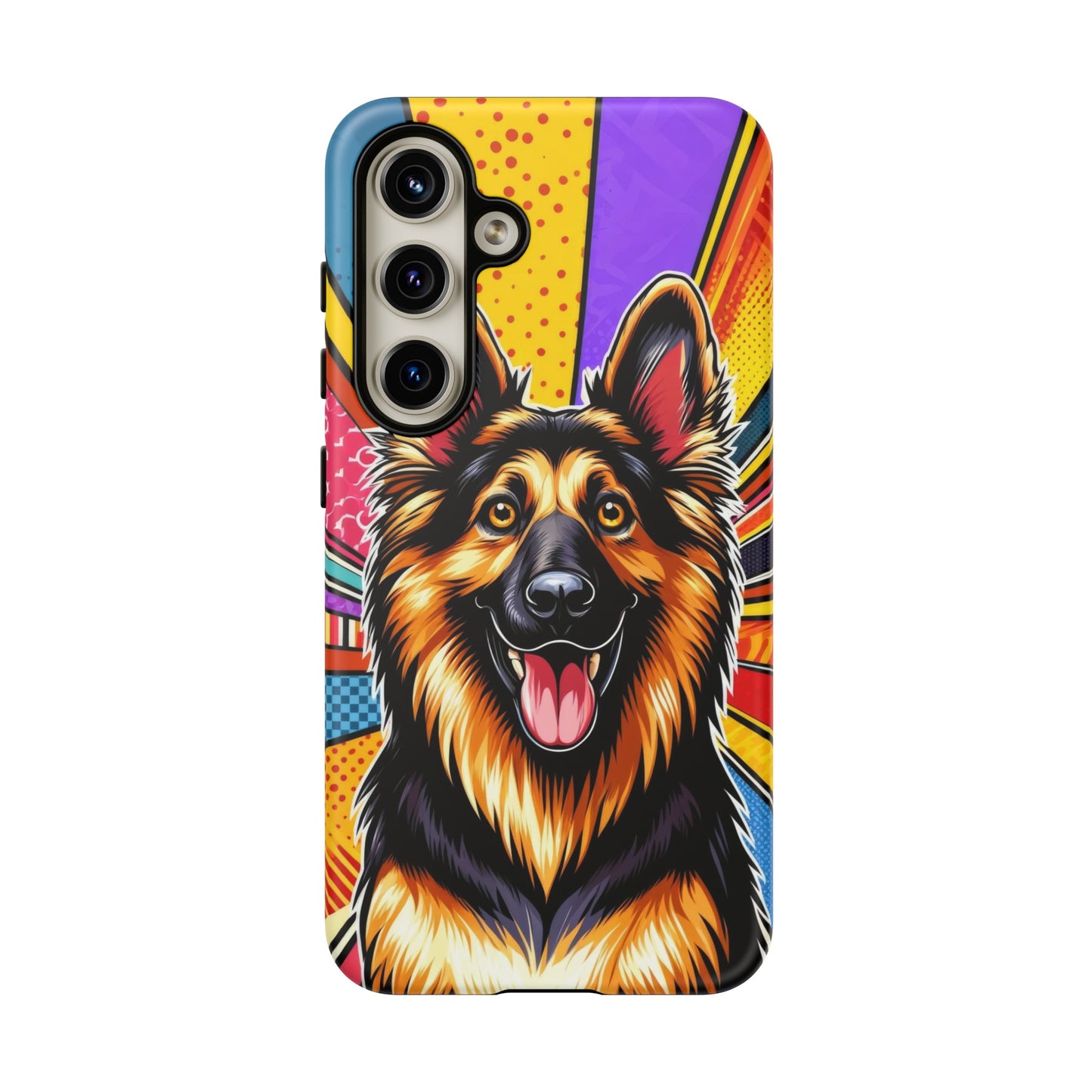 Anime style German Shepherd Phone Case